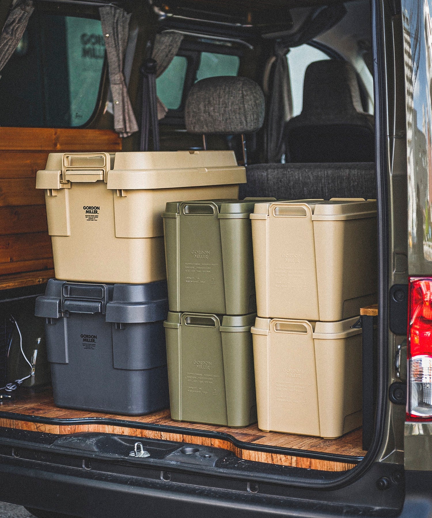 おしゃれ おすすめ フタ付き フレキシブル カーゴ 収納ボックス トランクカーゴ