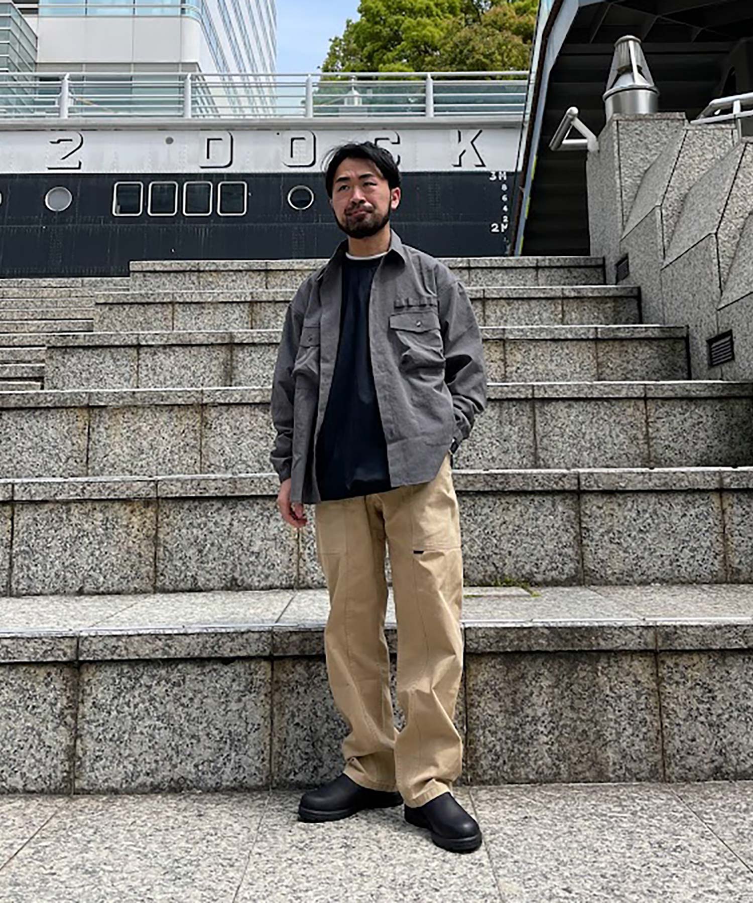 おしゃれ おすすめ ワークウェア ブランド イージーケア リネン スモッグ シャツ