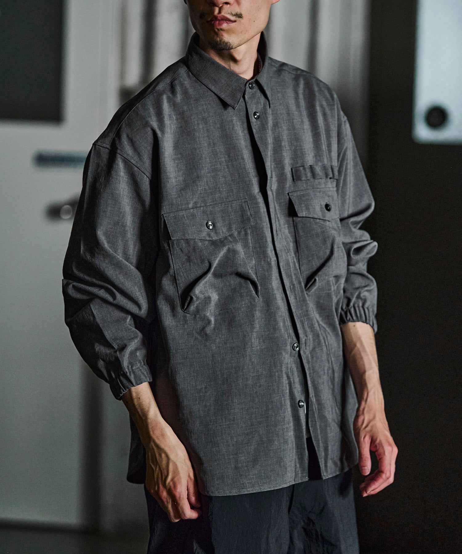 おしゃれ おすすめ ワークウェア ブランド イージーケア リネン スモッグ シャツ