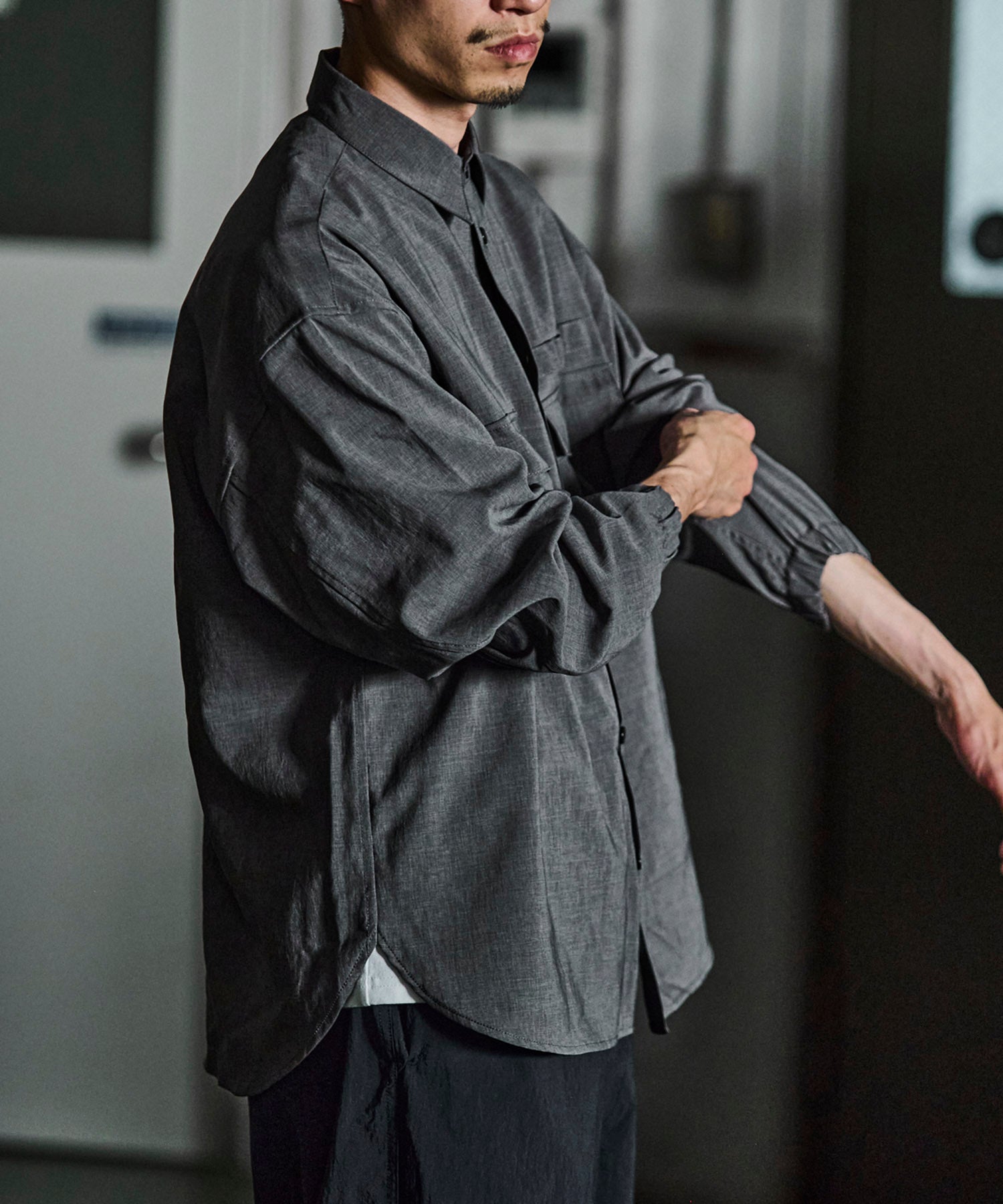 おしゃれ おすすめ ワークウェア ブランド イージーケア リネン スモッグ シャツ