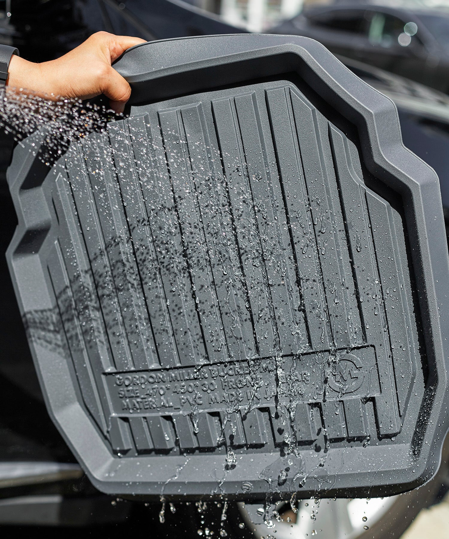 おしゃれ おすすめ カー用品 PVC 汎用 バケットマット リア 便利グッズ
