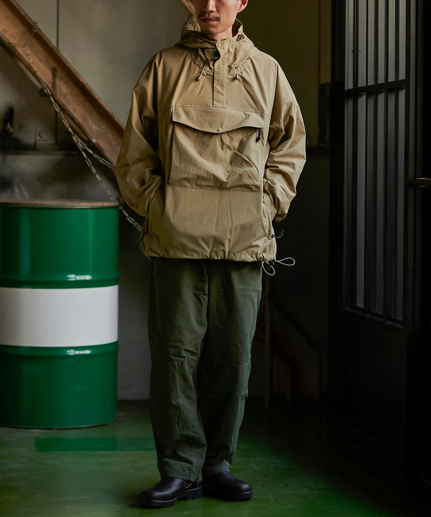 アパレル おしゃれ おすすめ ワークウェア ブランド 取外し キルト ライナー ガレージ アノラック