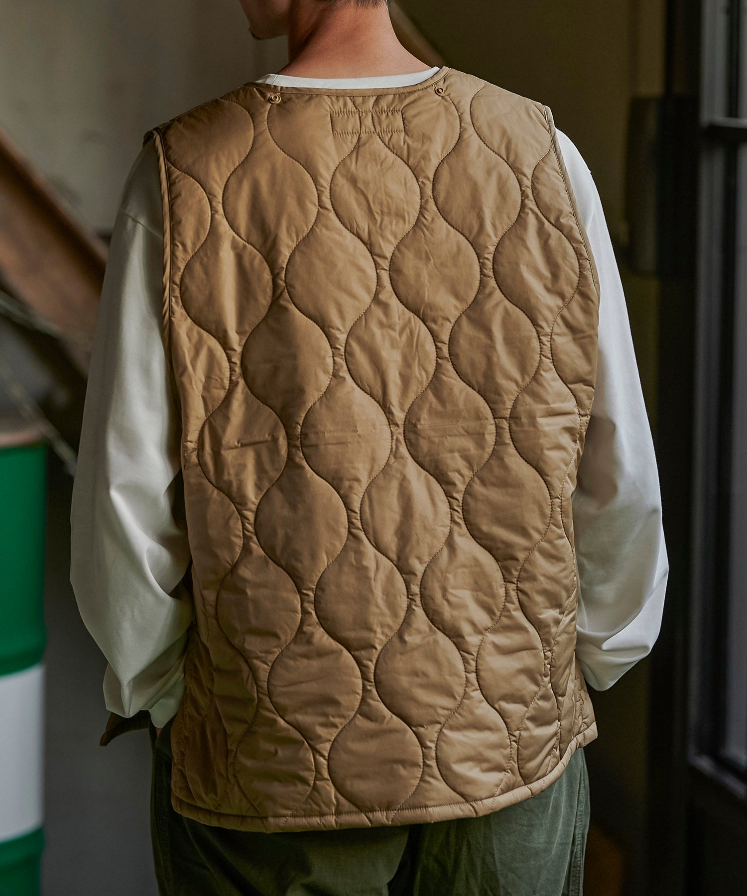 アパレル おしゃれ おすすめ ワークウェア ブランド 取外し キルト ライナー ガレージ アノラック