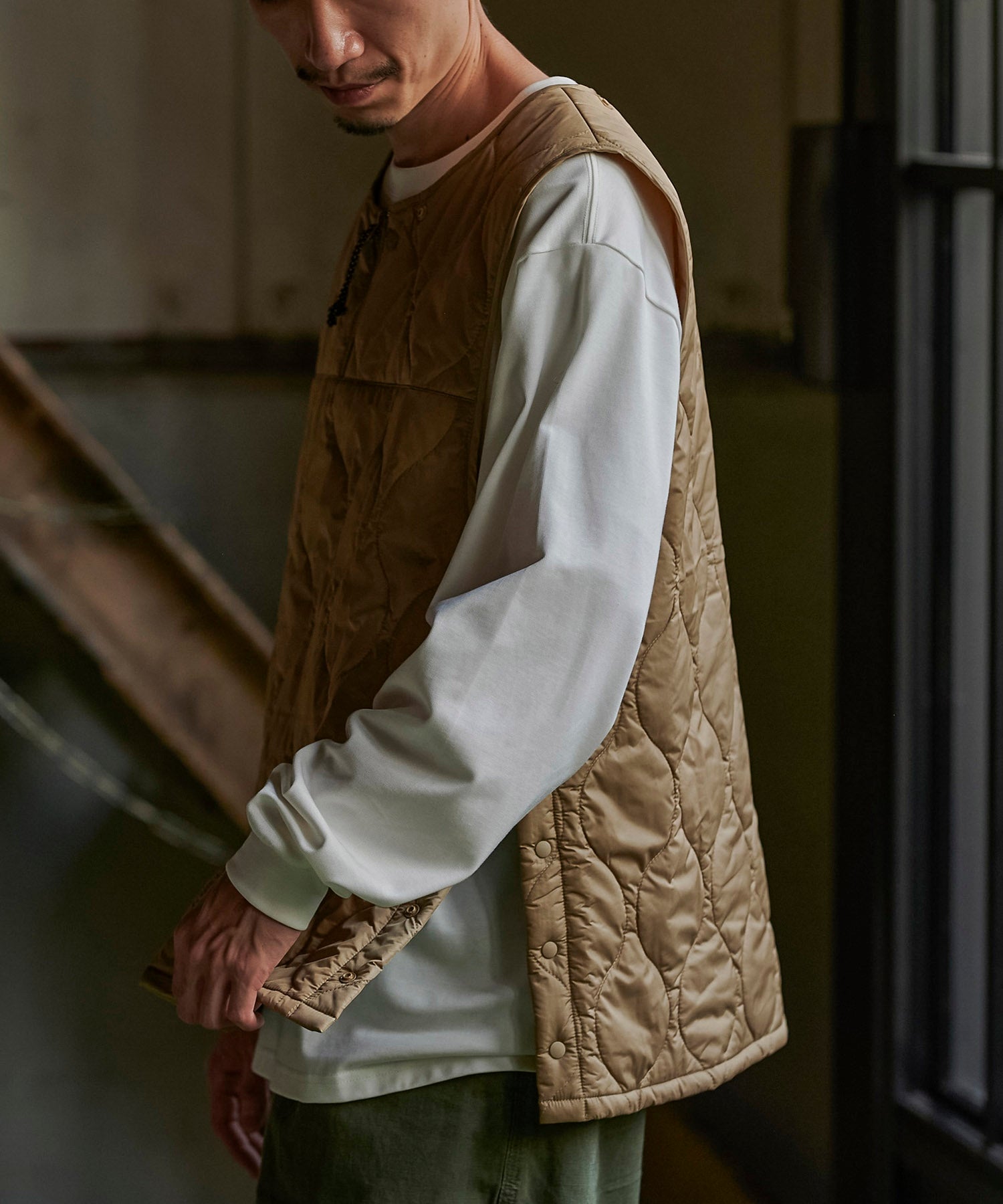 アパレル おしゃれ おすすめ ワークウェア ブランド 取外し キルト ライナー ガレージ アノラック