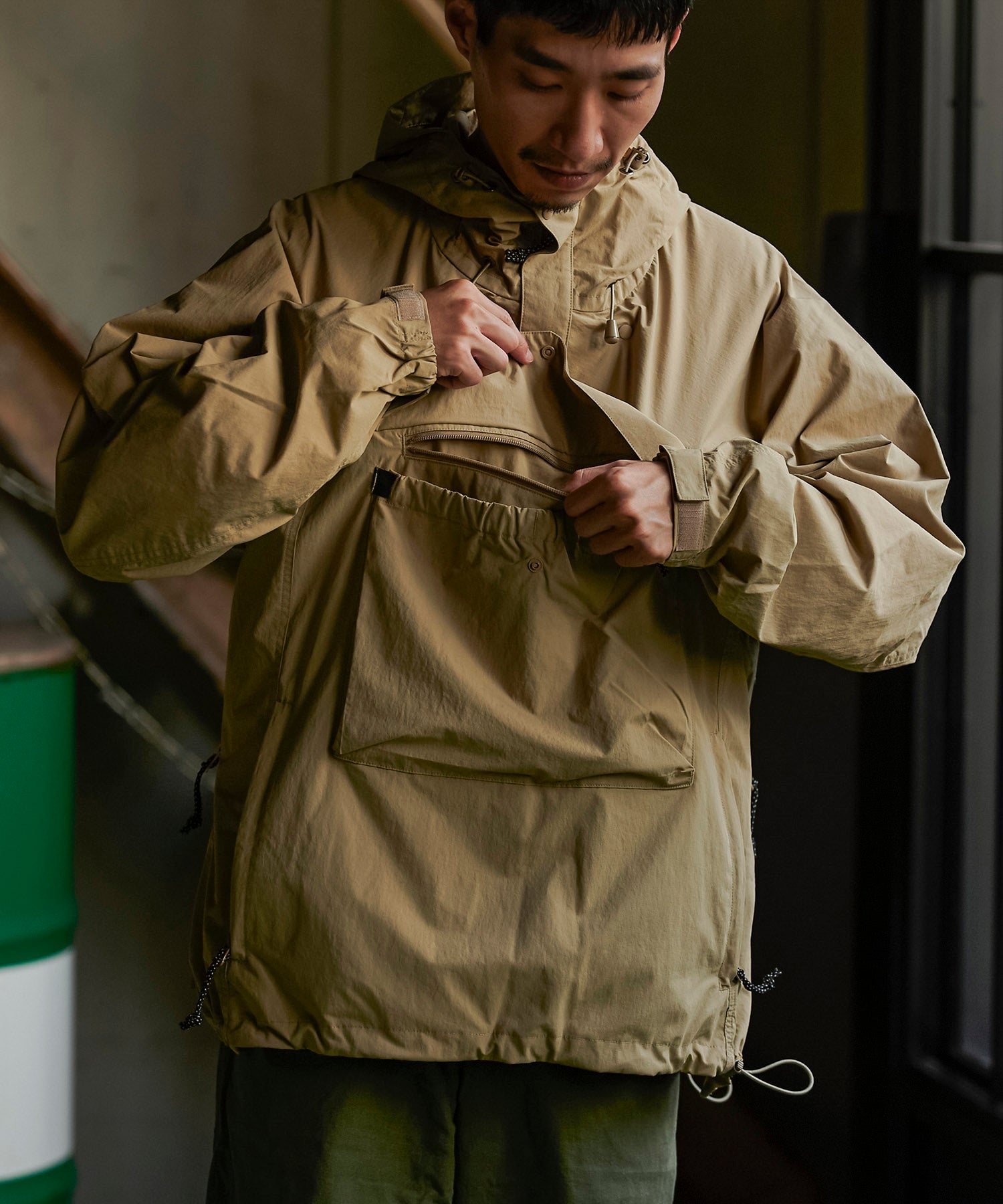 アパレル おしゃれ おすすめ ワークウェア ブランド 取外し キルト ライナー ガレージ アノラック