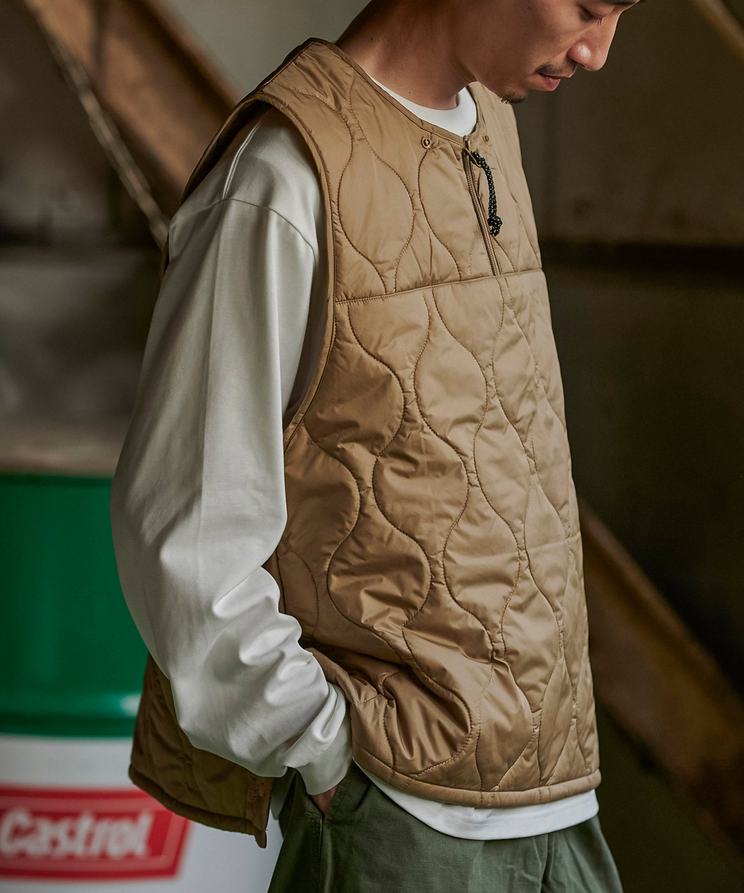 アパレル おしゃれ おすすめ ワークウェア ブランド 取外し キルト ライナー ガレージ アノラック