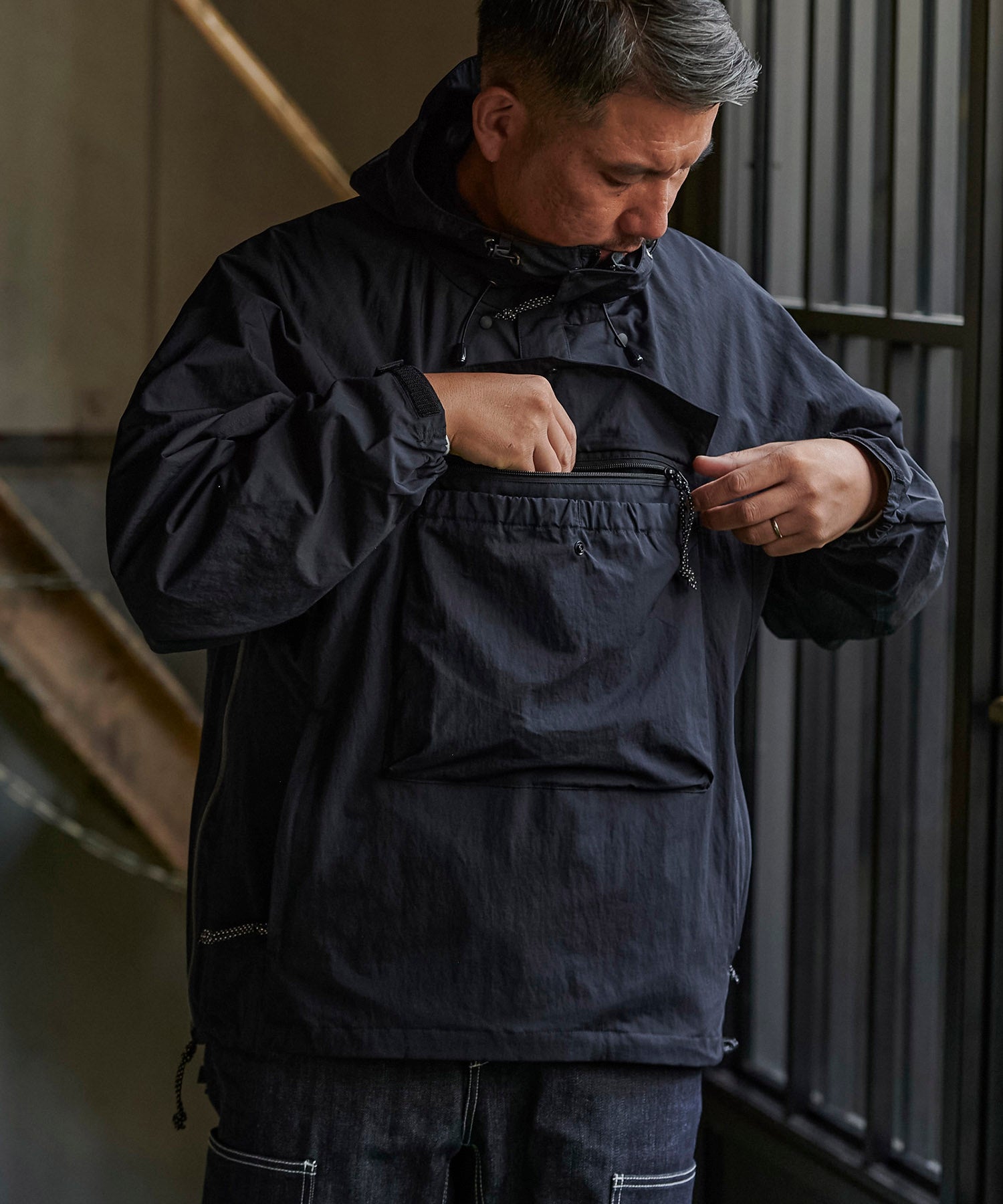 アパレル おしゃれ おすすめ ワークウェア ブランド 取外し キルト ライナー ガレージ アノラック