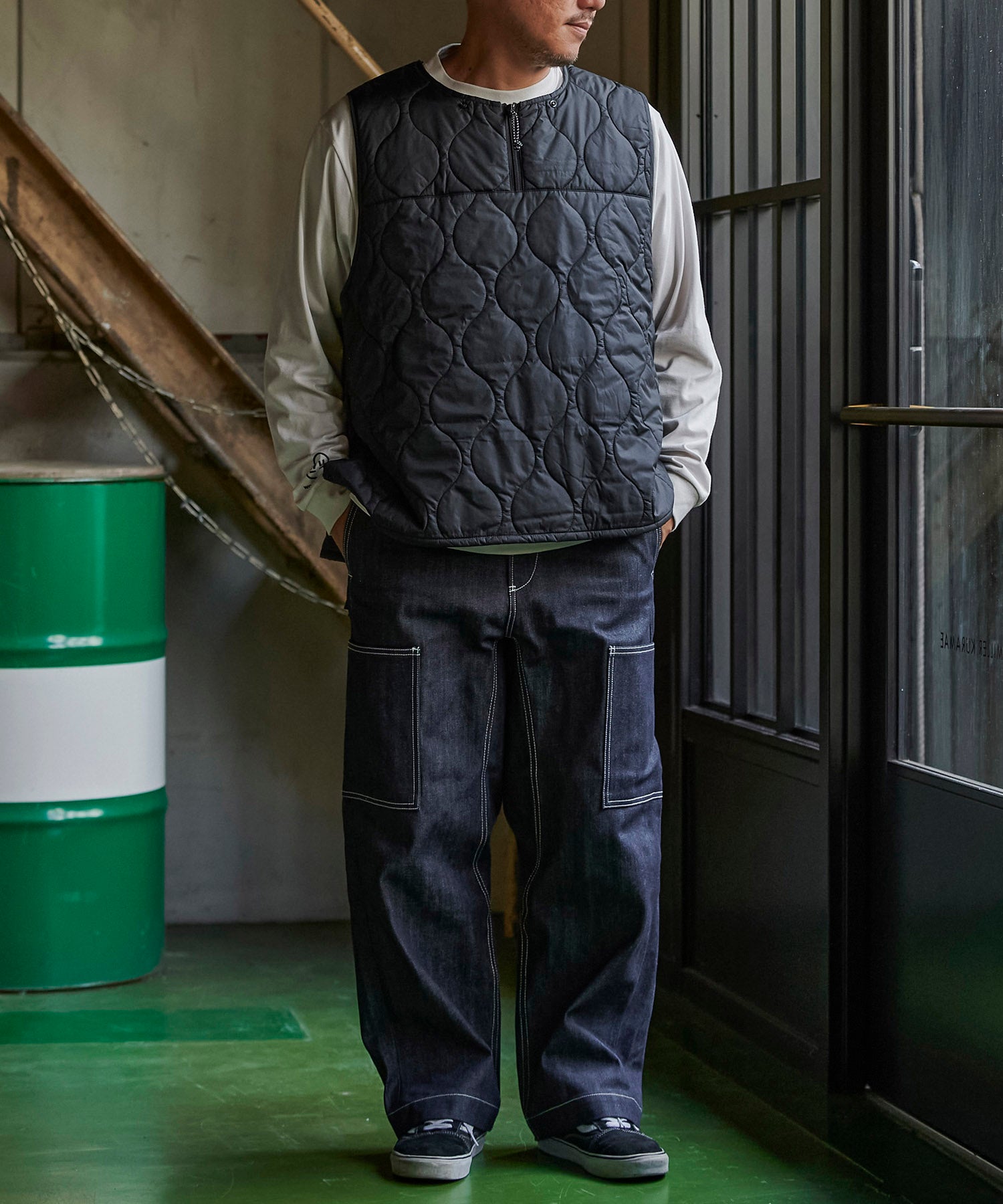 アパレル おしゃれ おすすめ ワークウェア ブランド 取外し キルト ライナー ガレージ アノラック