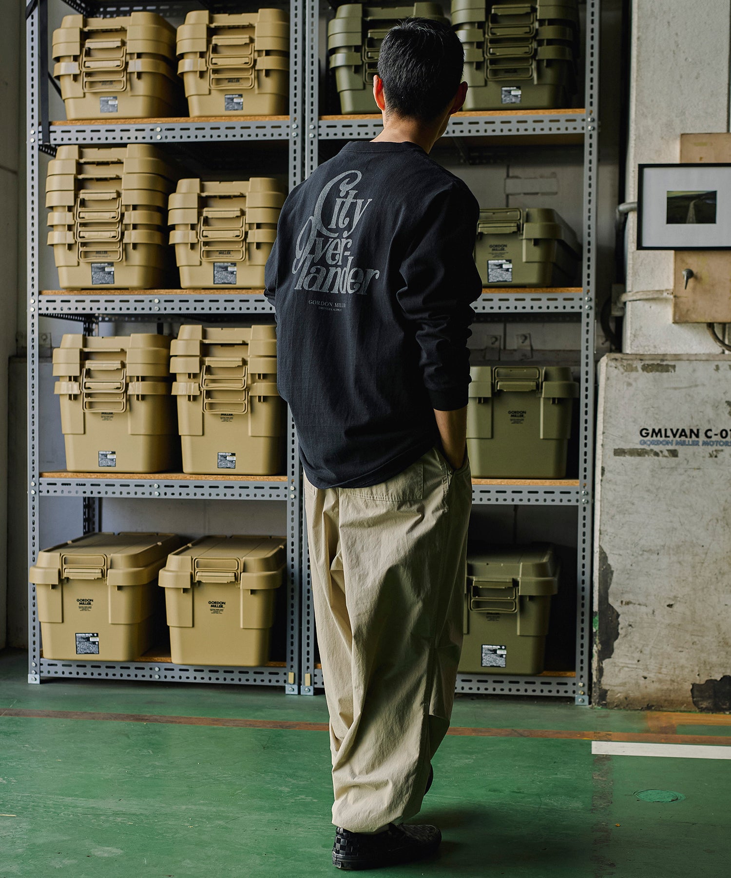 おしゃれ おすすめ ワークウェア ブランド コーデュラ ポケット 長袖 Tシャツ