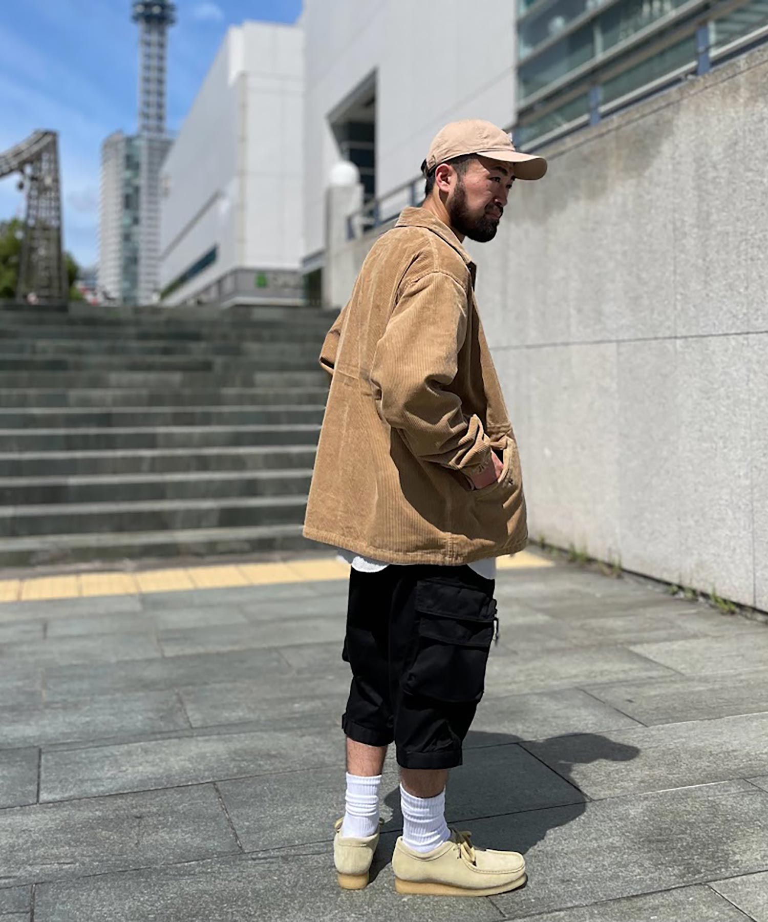 おしゃれ おすすめ ワークウェア ブランド ガレージ ニッカー 7分 ショーツ