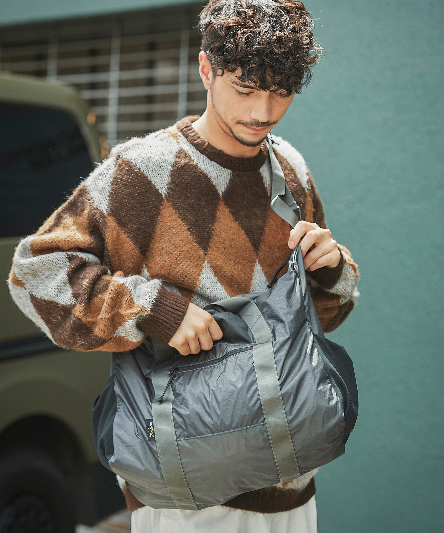 おしゃれ おすすめ ワークウェア ブランド コーデュラ リップストップ 2ウェイ トート