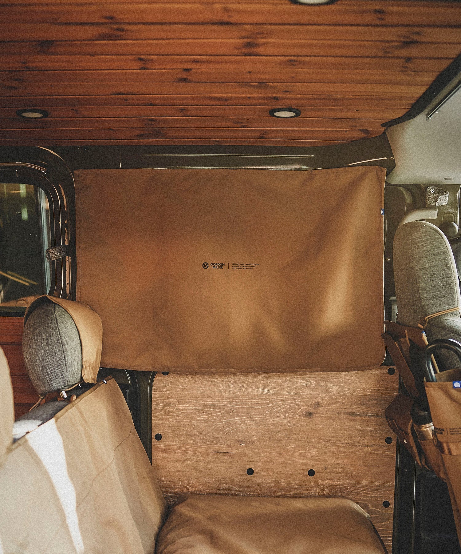 おしゃれ おすすめ カー用品 コーデュラ マグネット カーテン 汎用 便利グッズ