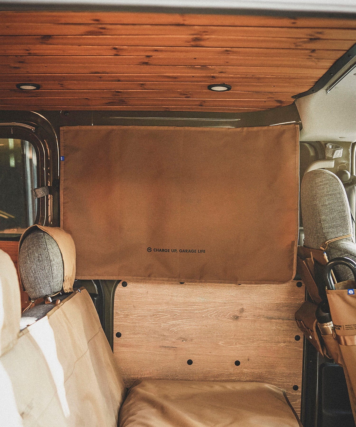 おしゃれ おすすめ カー用品 コーデュラ マグネット カーテン 汎用 便利グッズ