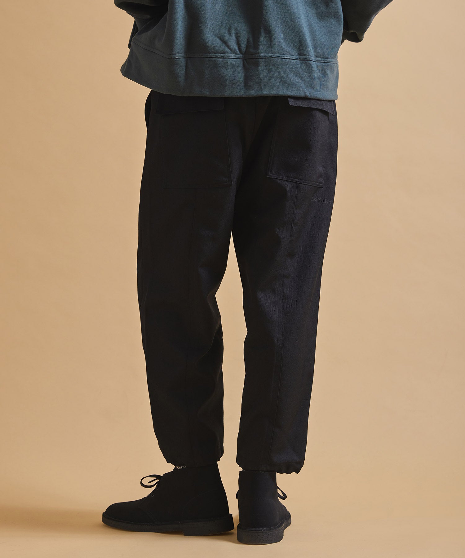 ジャックミラー シームレスライフ アパレル ワークウェア シンプル ファッション おすすめ おしゃれ JML パンツ ジェンダーレス ウール 冬 ドロスト