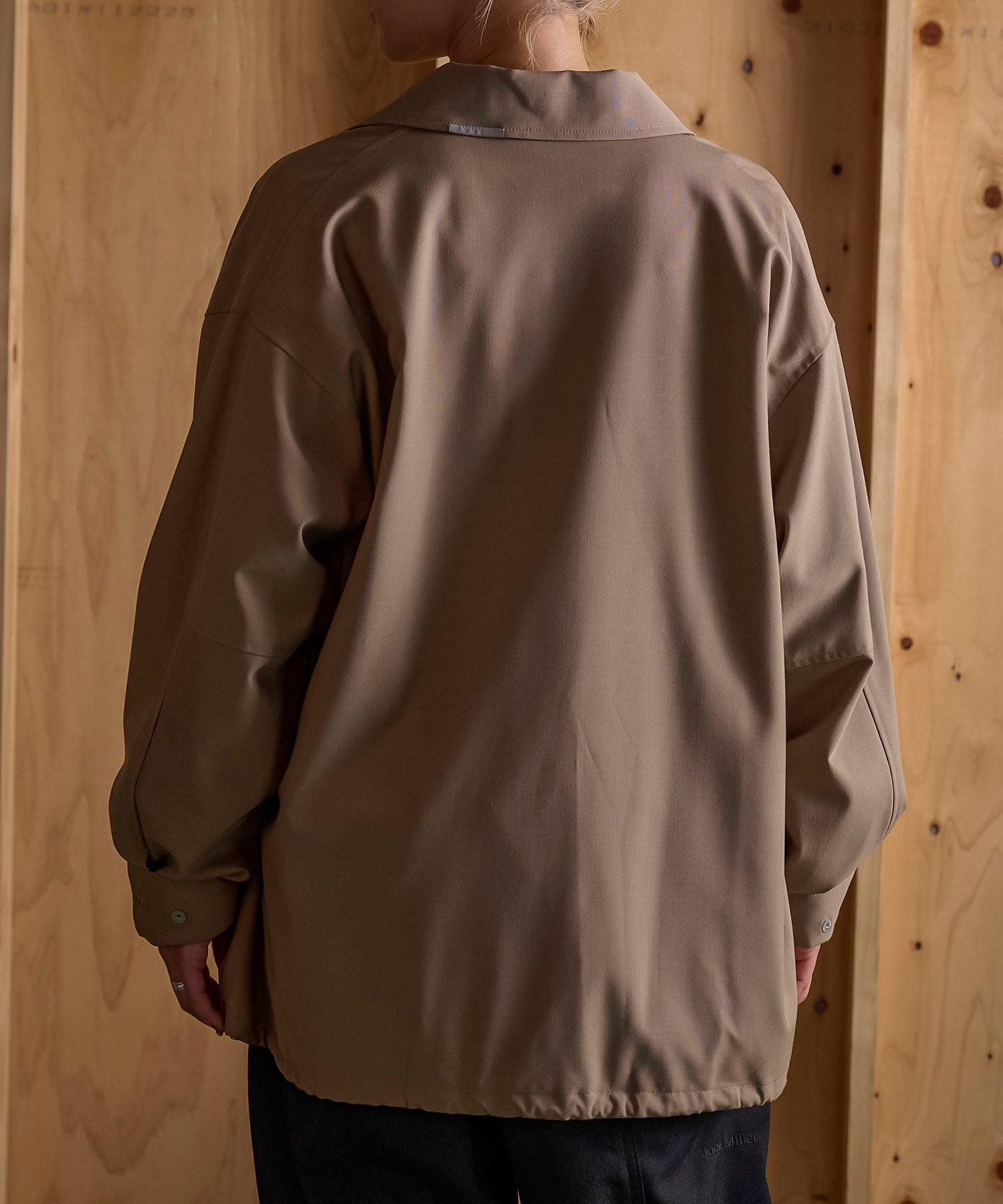 ジャックミラー シームレスライフ アパレル ワークウェア シンプル ファッション おすすめ おしゃれ JML ジェンダーレス ウール 冬 ブルゾン アウター ベージュ