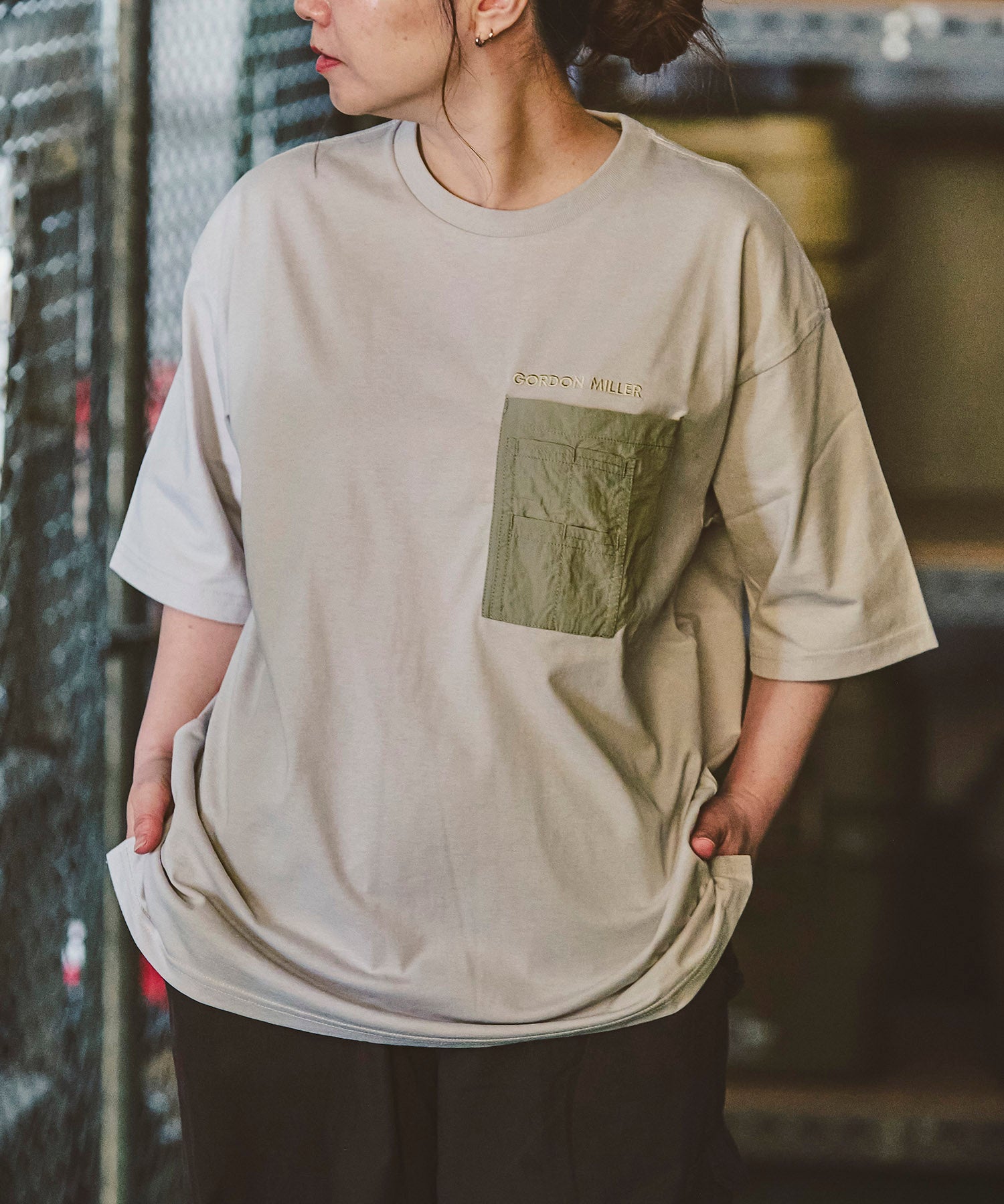 クイックドライ ミル ポケット Tシャツ – GORDON MILLER