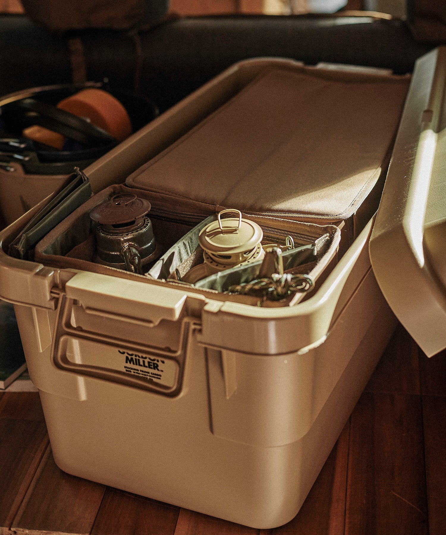 おしゃれ おすすめ フタ付き コーデュラ ソフト カーゴ 収納ボックス トランクカーゴ