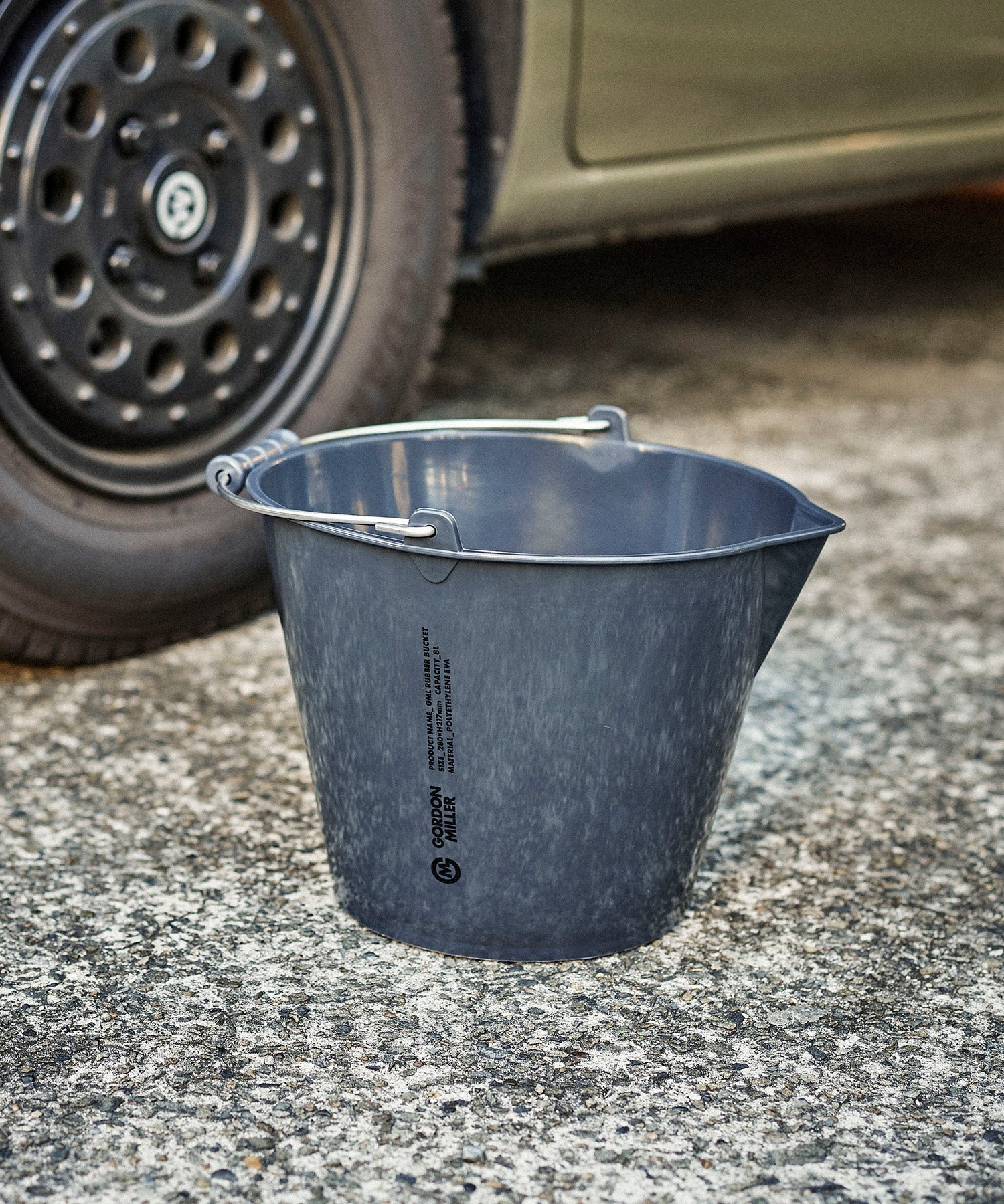 おしゃれ おすすめ 洗車用品 洗車用具 ラバー バケツ 8L オートバックス