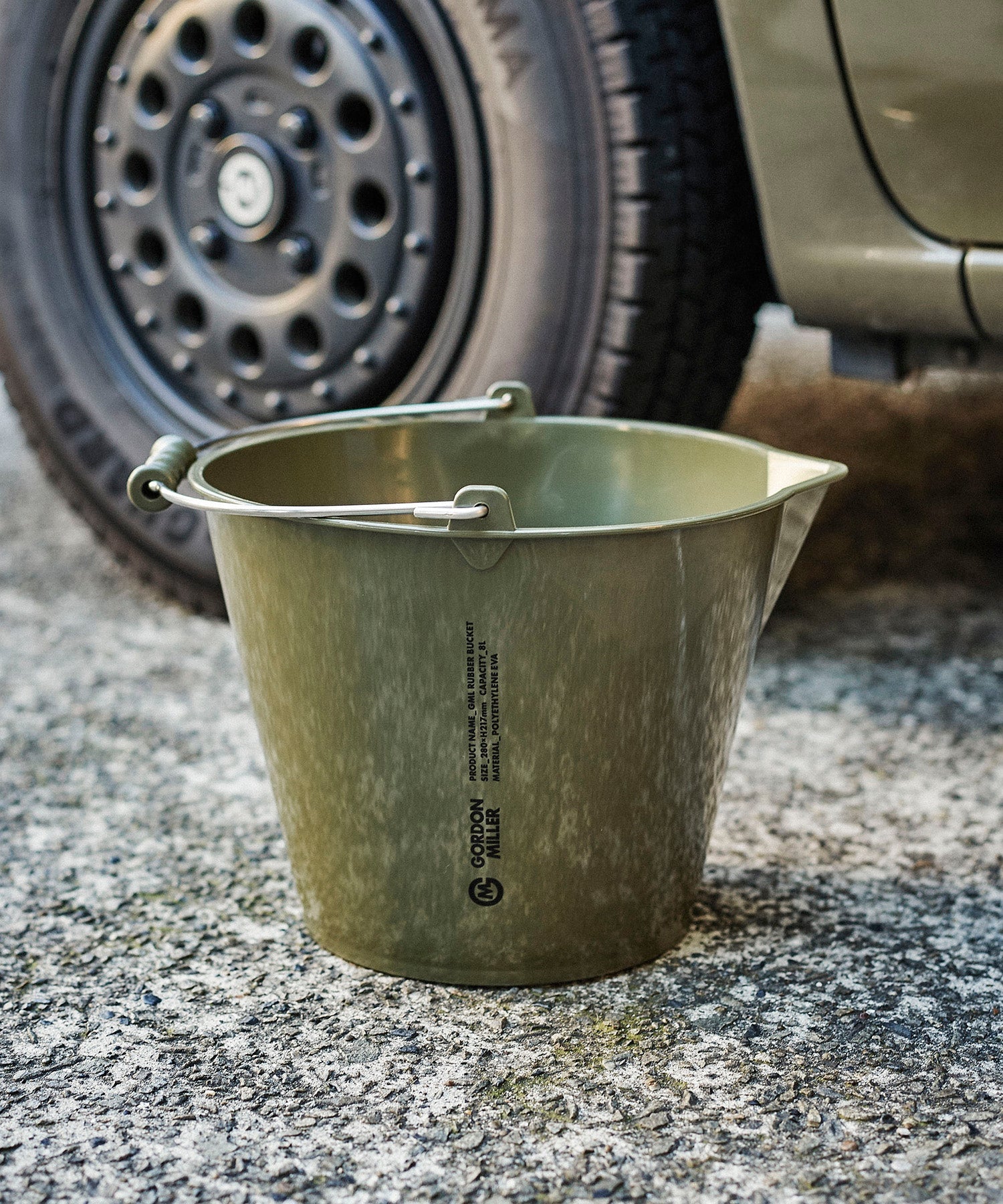 おしゃれ おすすめ 洗車用品 洗車用具 ラバー バケツ 8L オートバックス