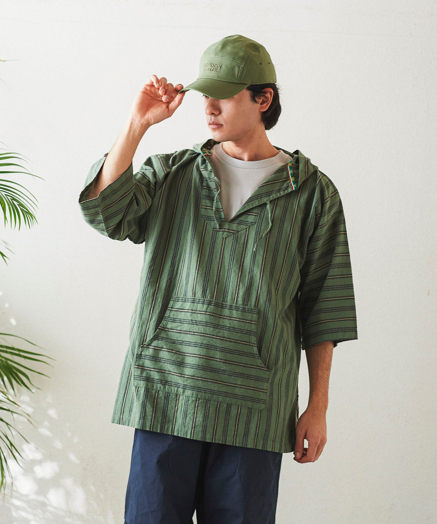 おしゃれ おすすめ ワークウェア ブランド コットン ラミー メキシカンパーカー