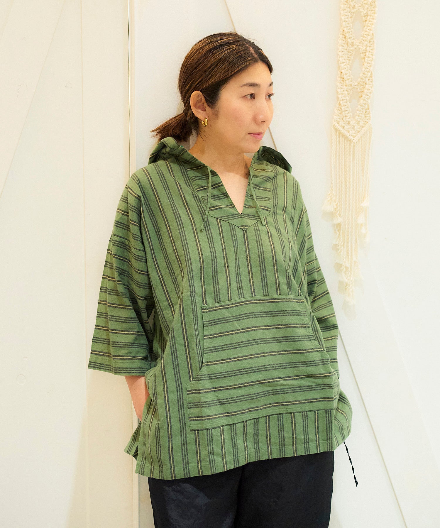 おしゃれ おすすめ ワークウェア ブランド コットン ラミー メキシカンパーカー