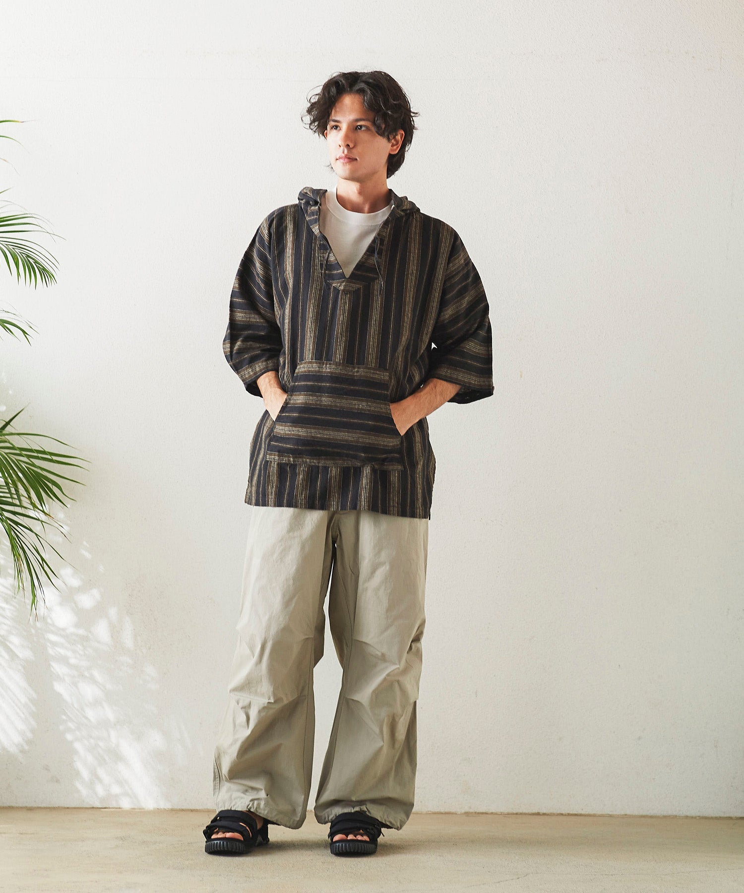 おしゃれ おすすめ ワークウェア ブランド コットン ラミー メキシカンパーカー