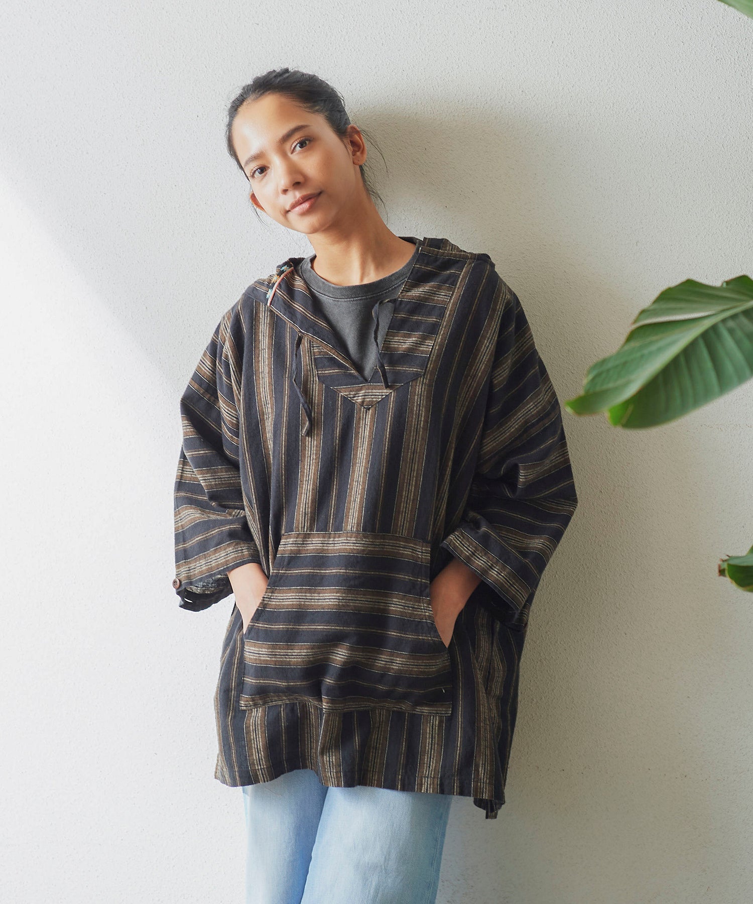 おしゃれ おすすめ ワークウェア ブランド コットン ラミー メキシカンパーカー