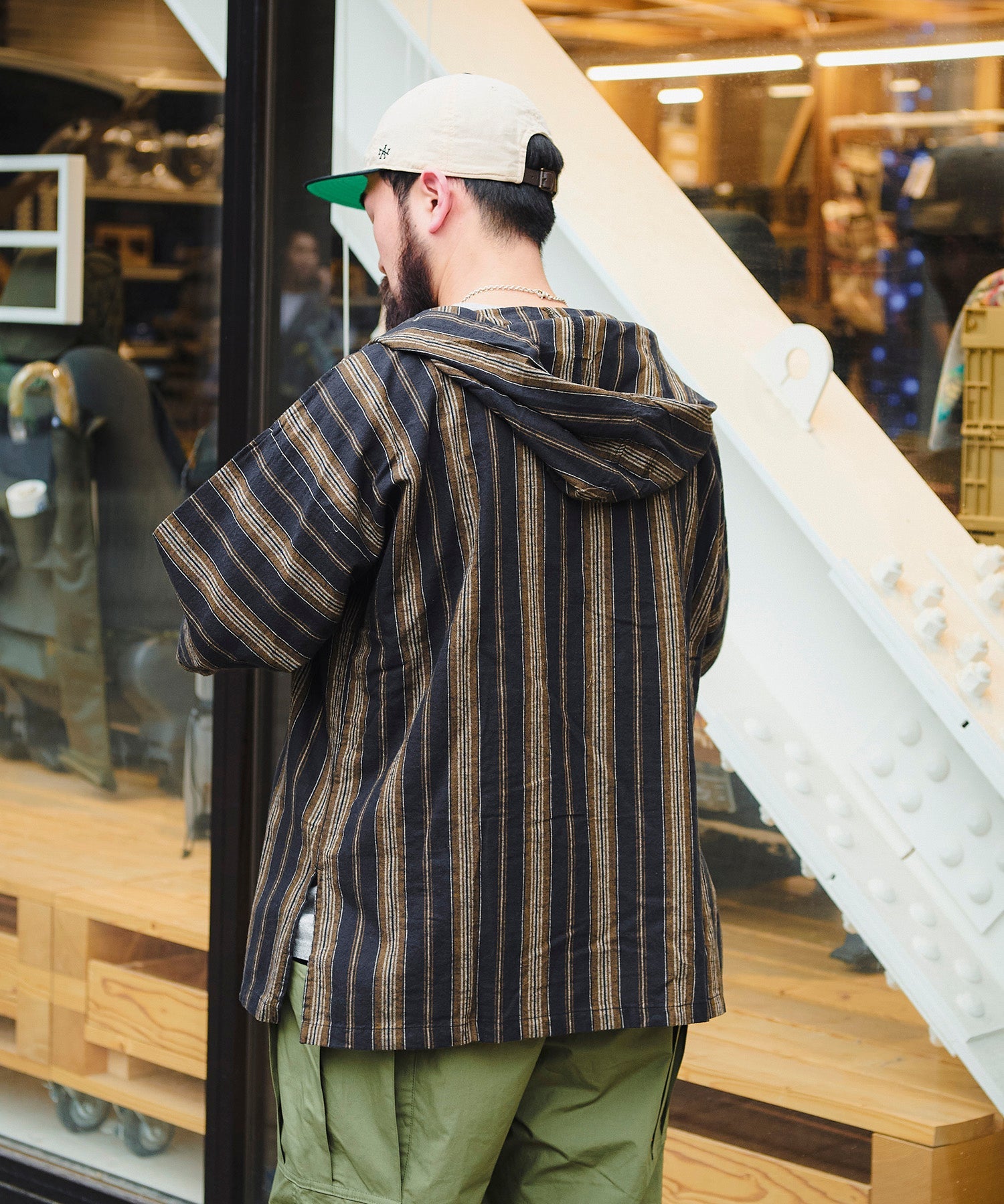 おしゃれ おすすめ ワークウェア ブランド コットン ラミー メキシカンパーカー