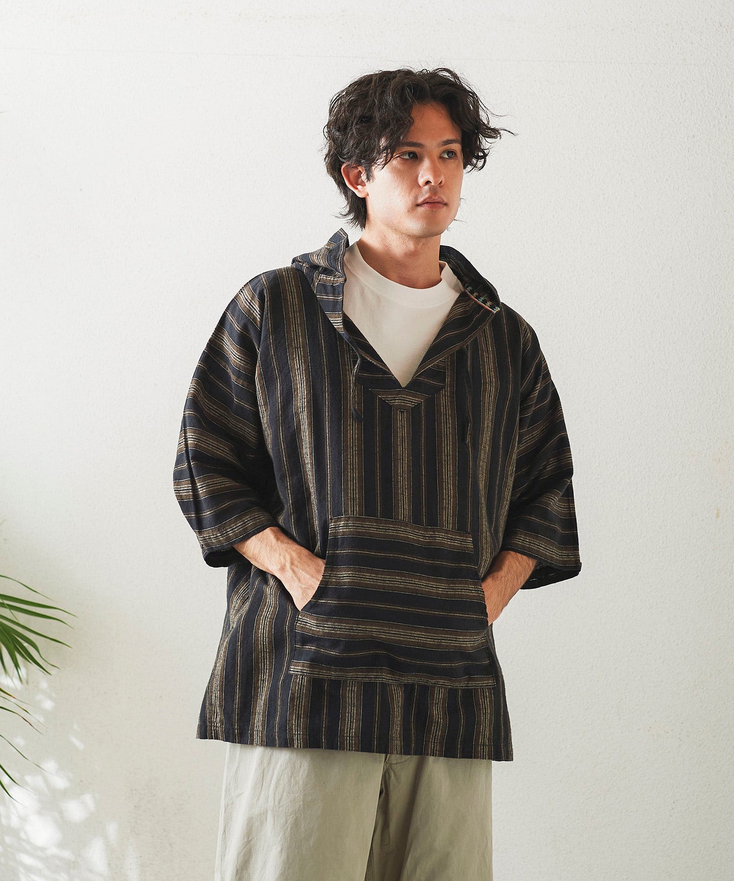 おしゃれ おすすめ ワークウェア ブランド コットン ラミー メキシカンパーカー