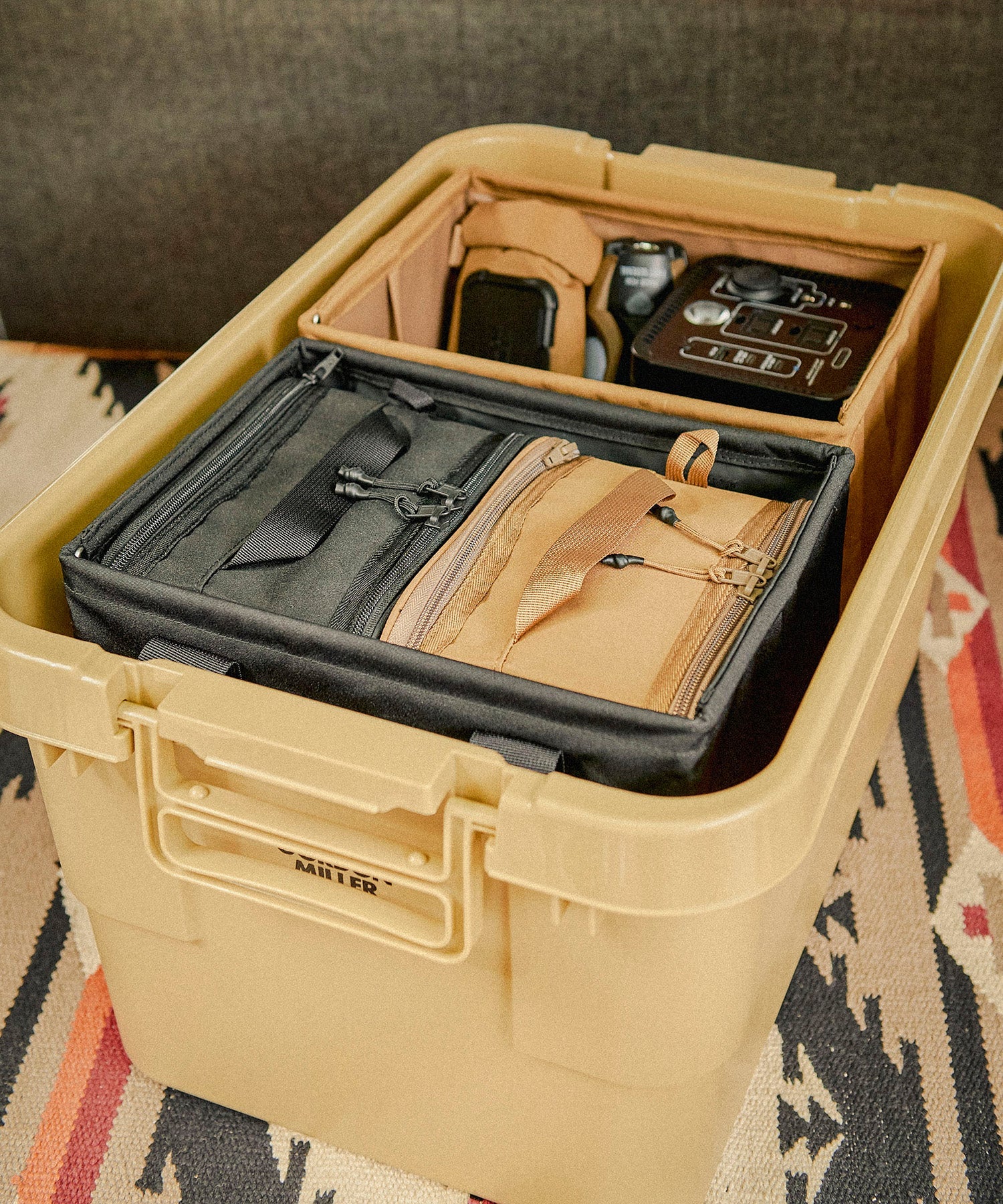 おしゃれ おすすめ バケツ型 コーデュラ ワイヤー ツールバケット 収納ボックス