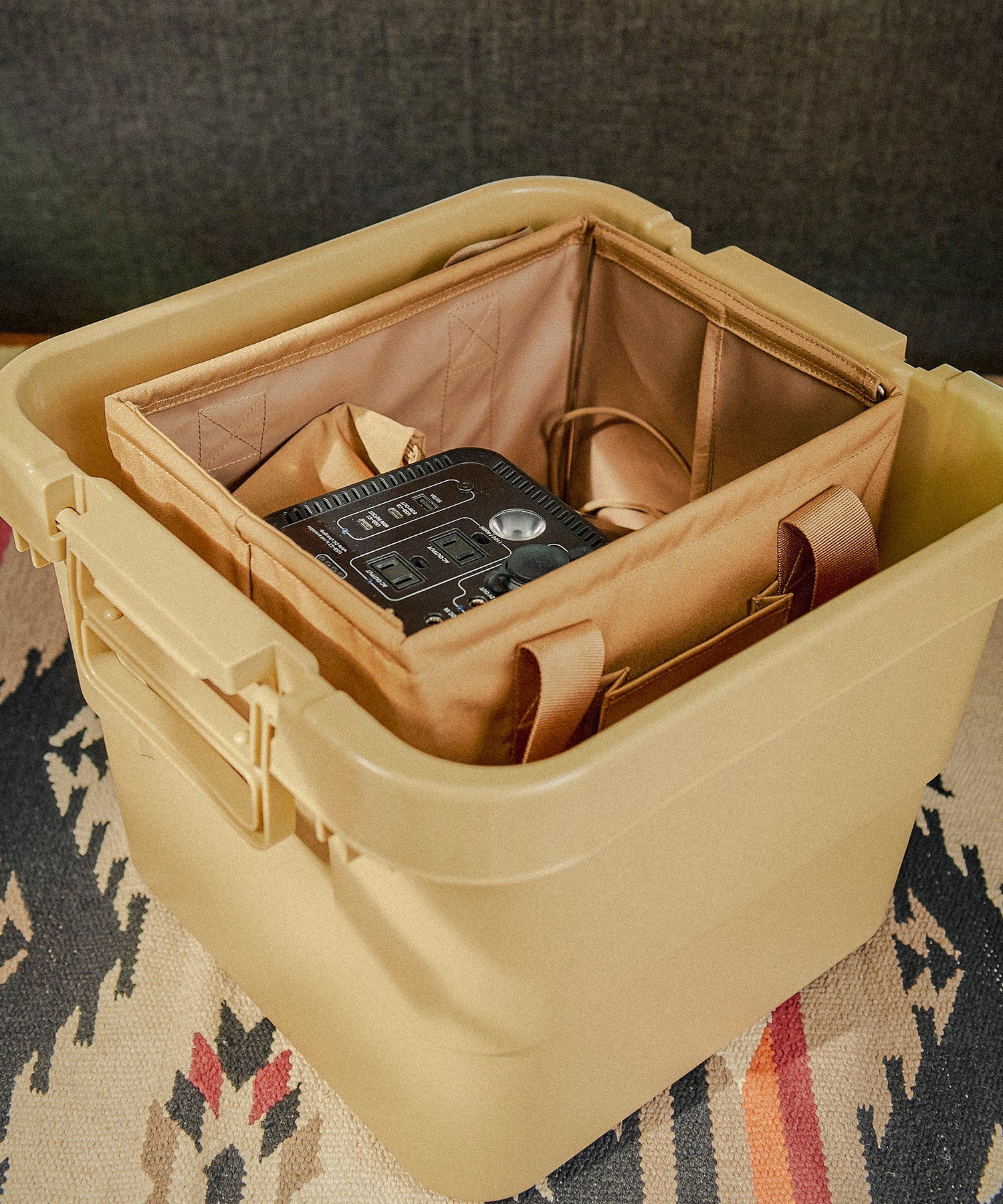 おしゃれ おすすめ バケツ型 コーデュラ ワイヤー ツールバケット 収納ボックス