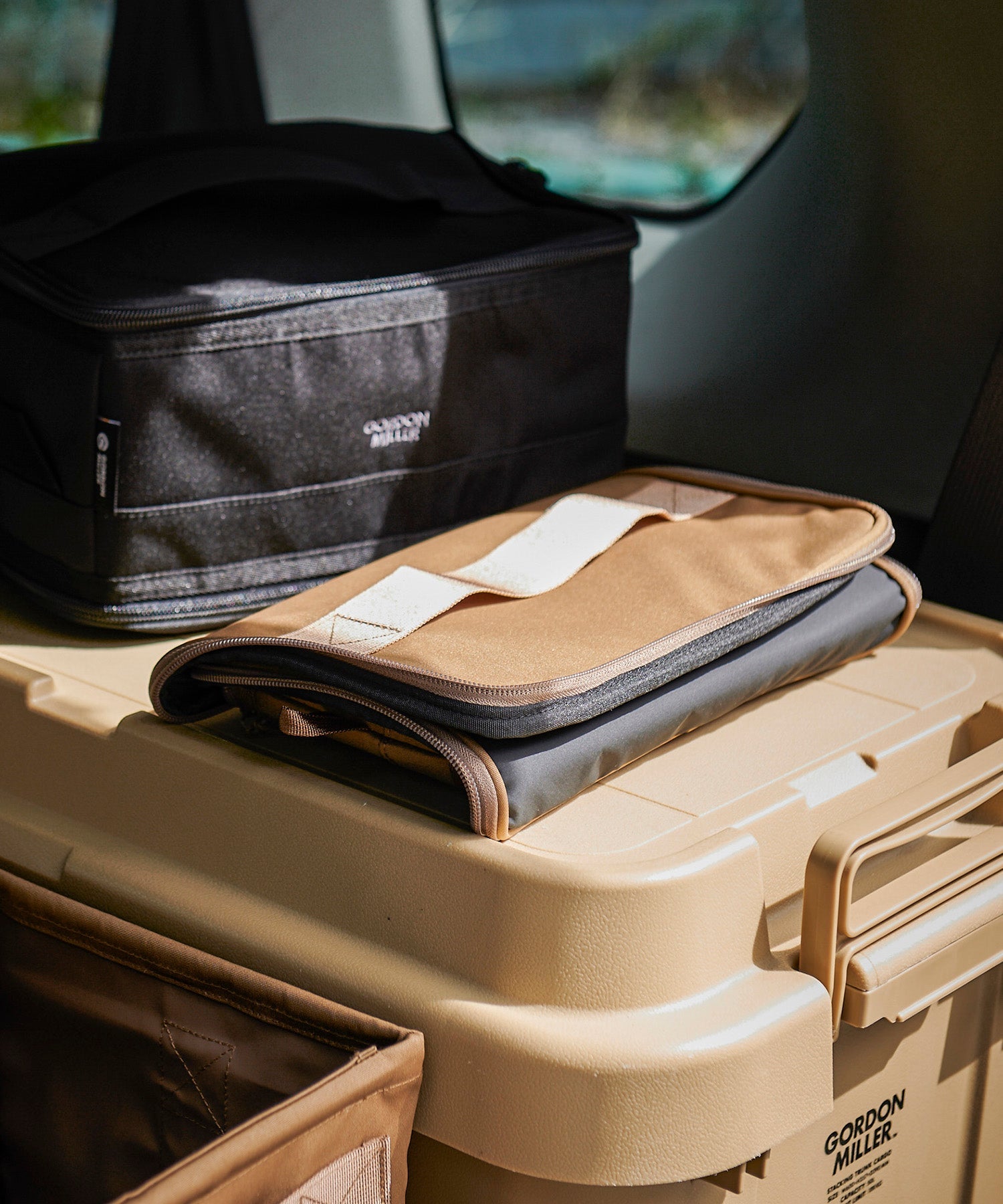 おしゃれ おすすめ ファスナー付き コーデュラ ソフト マルチ コンテナ 収納ボックス