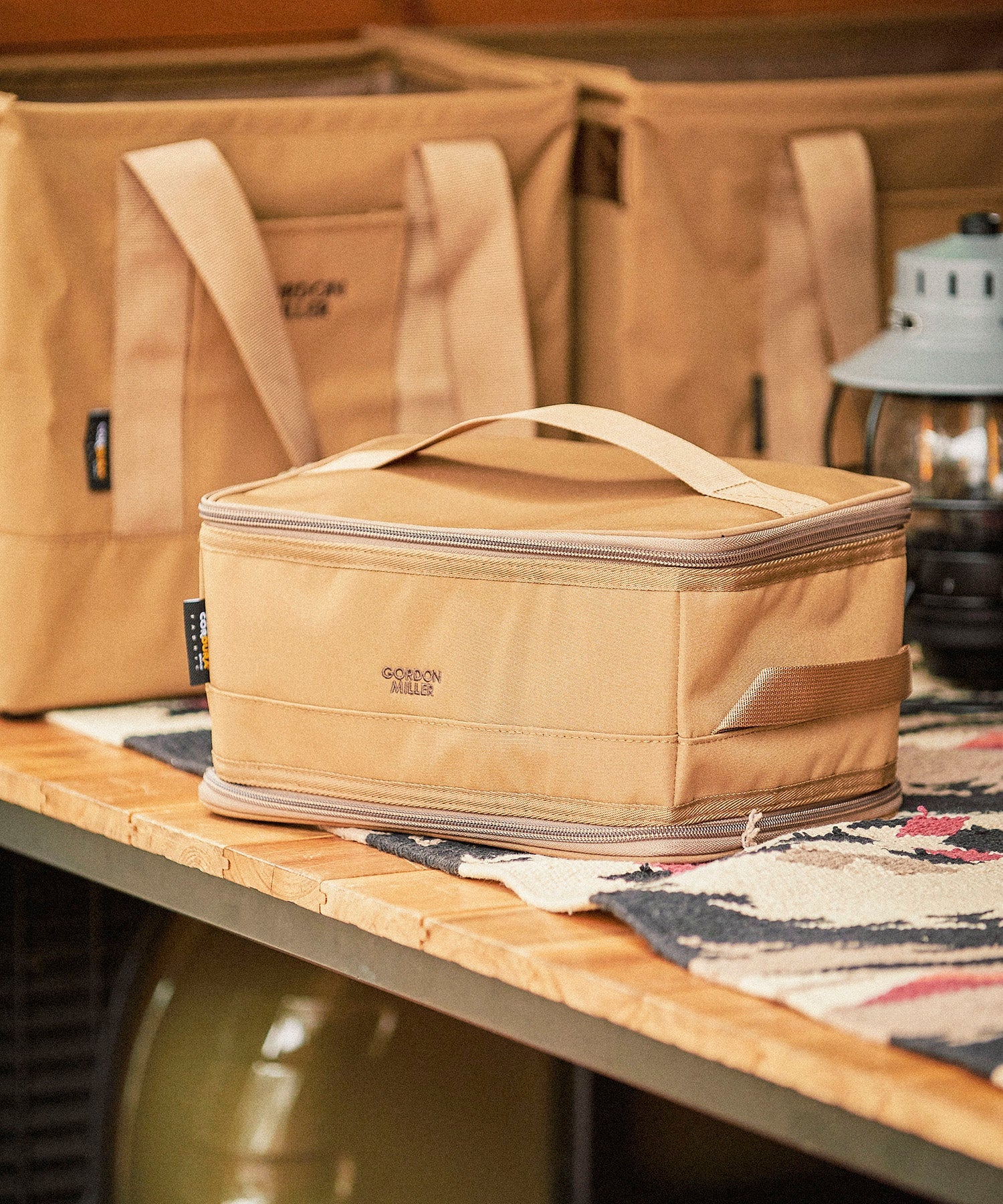 おしゃれ おすすめ ファスナー付き コーデュラ ソフト マルチ コンテナ 収納ボックス