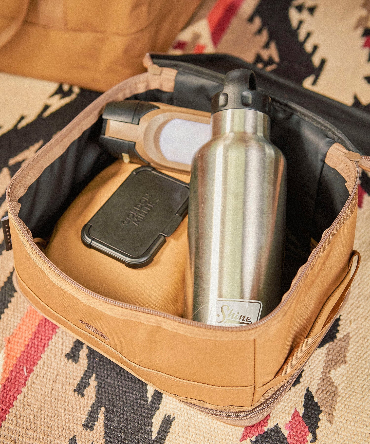 おしゃれ おすすめ ファスナー付き コーデュラ ソフト マルチ コンテナ 収納ボックス