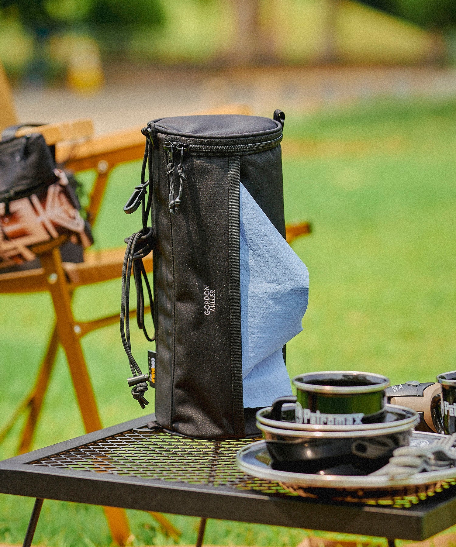 おしゃれ おすすめ カー用品 コーデュラ ペーパータオル カバー 便利グッズ 収納