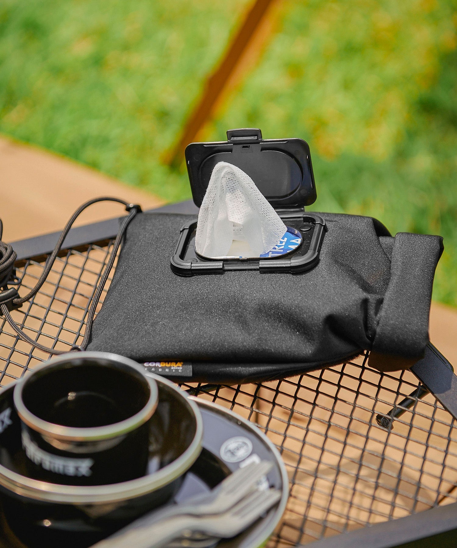 おしゃれ おすすめ アウトドア コーデュラ ウェットクロス カバー ウェットティッシュ ケース