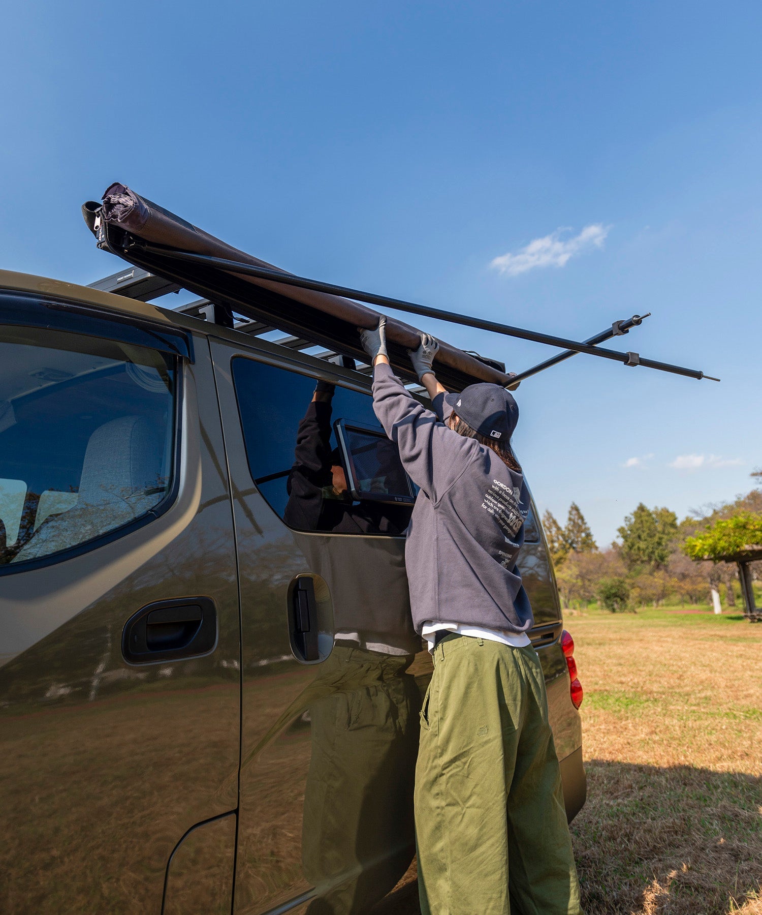 おしゃれ おすすめ アウトドア ダーチ オーニング ハイゼットカーゴ NV200