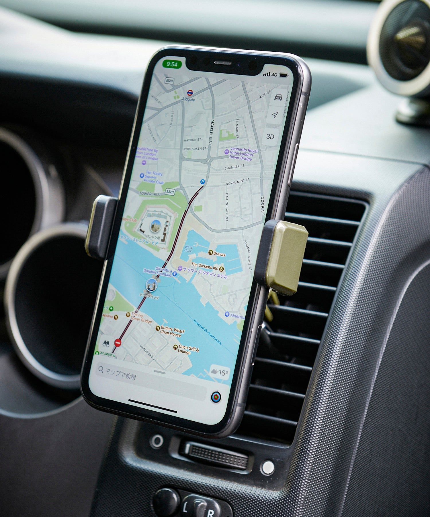 おしゃれ おすすめ カー用品 ACクリップ スマホホルダー 便利グッズ 汎用