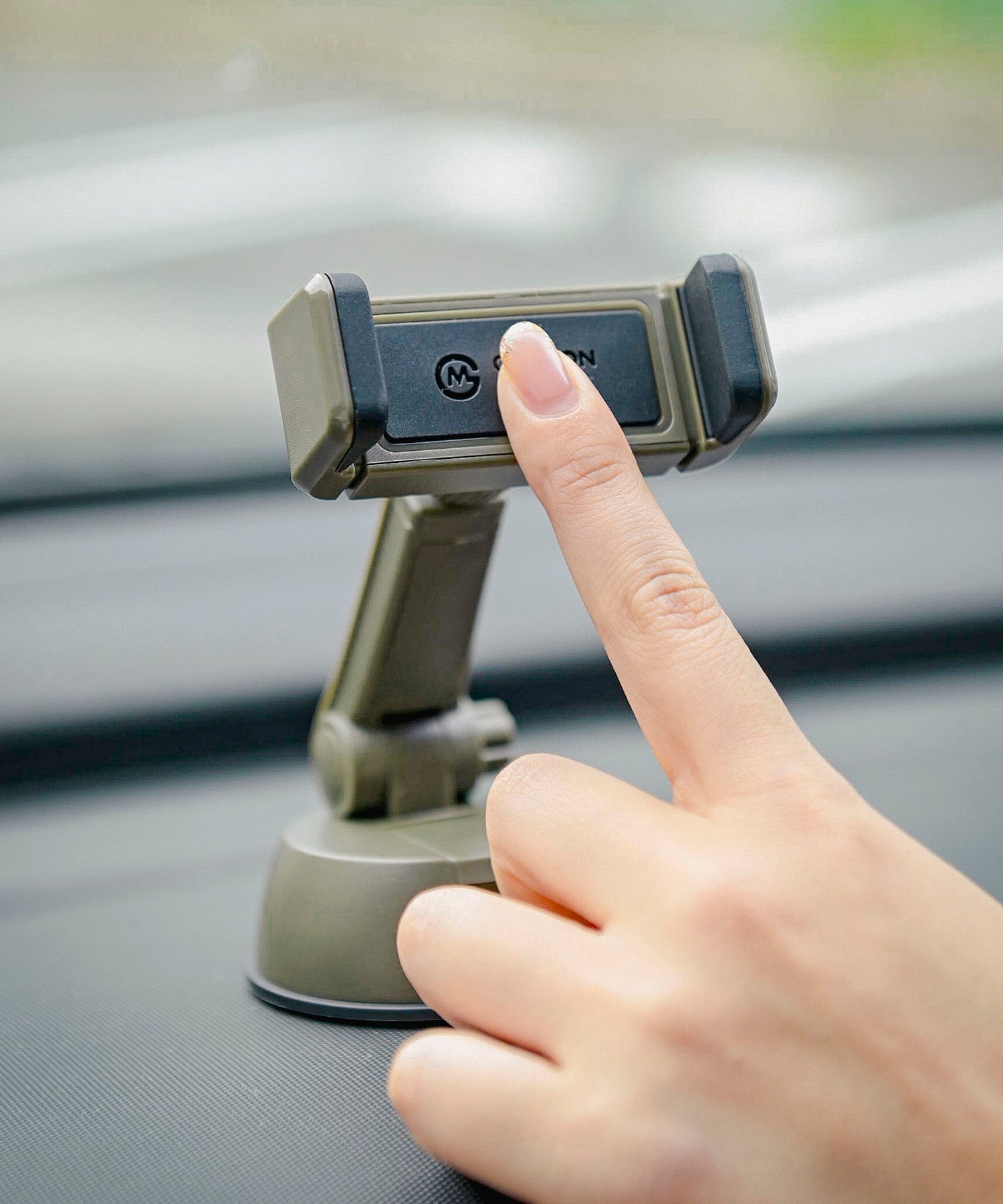 おしゃれ おすすめ カー用品 Qバン スマホホルダー 便利グッズ 汎用