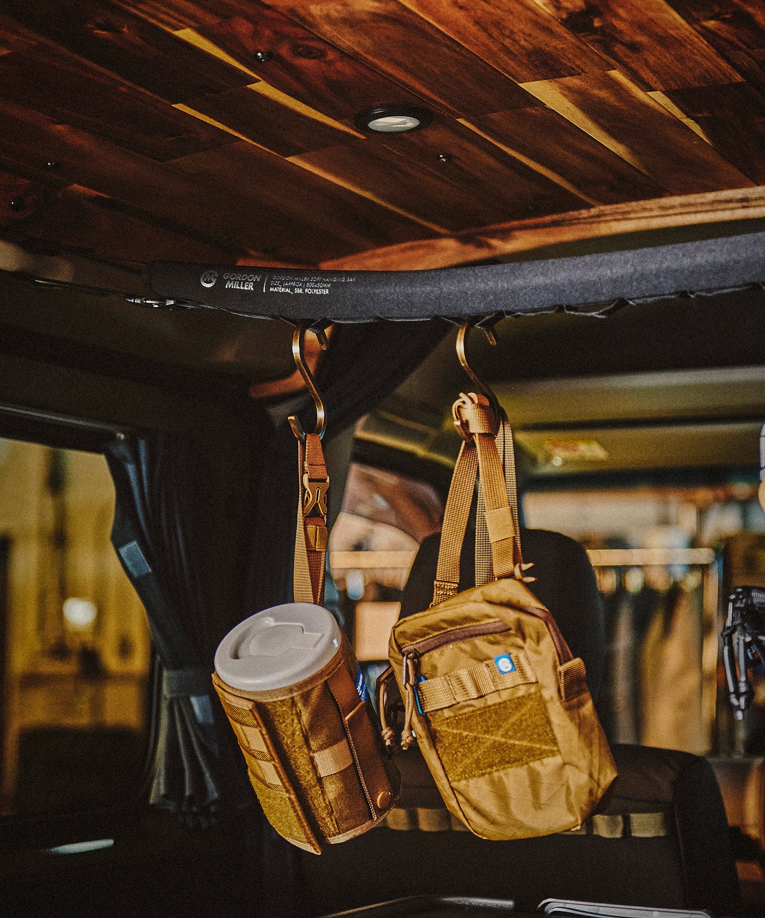 おしゃれ おすすめ カー用品 ソフト ハンギングバー 便利グッズ 収納 汎用