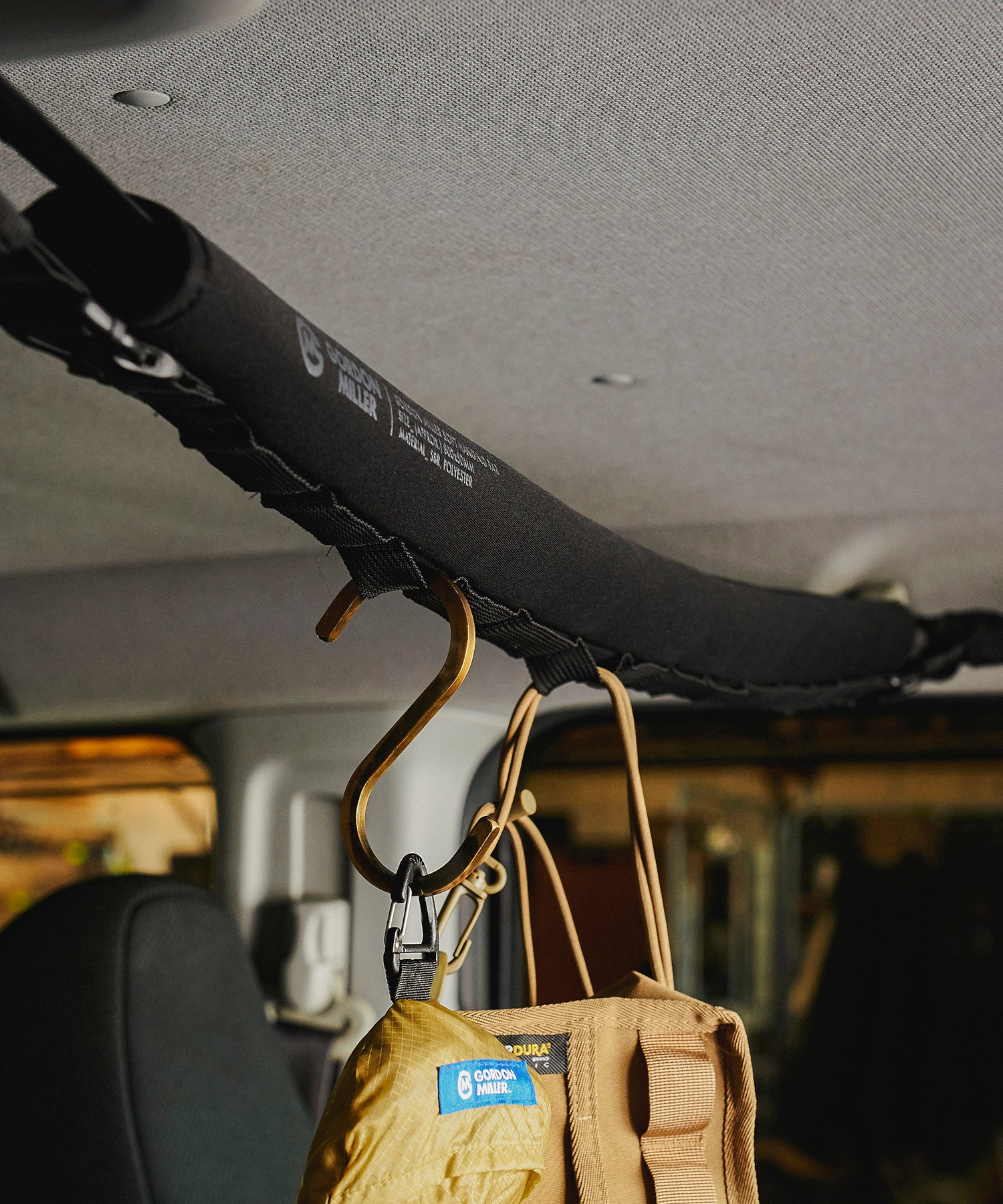 おしゃれ おすすめ カー用品 ソフト ハンギングバー 便利グッズ 収納 汎用