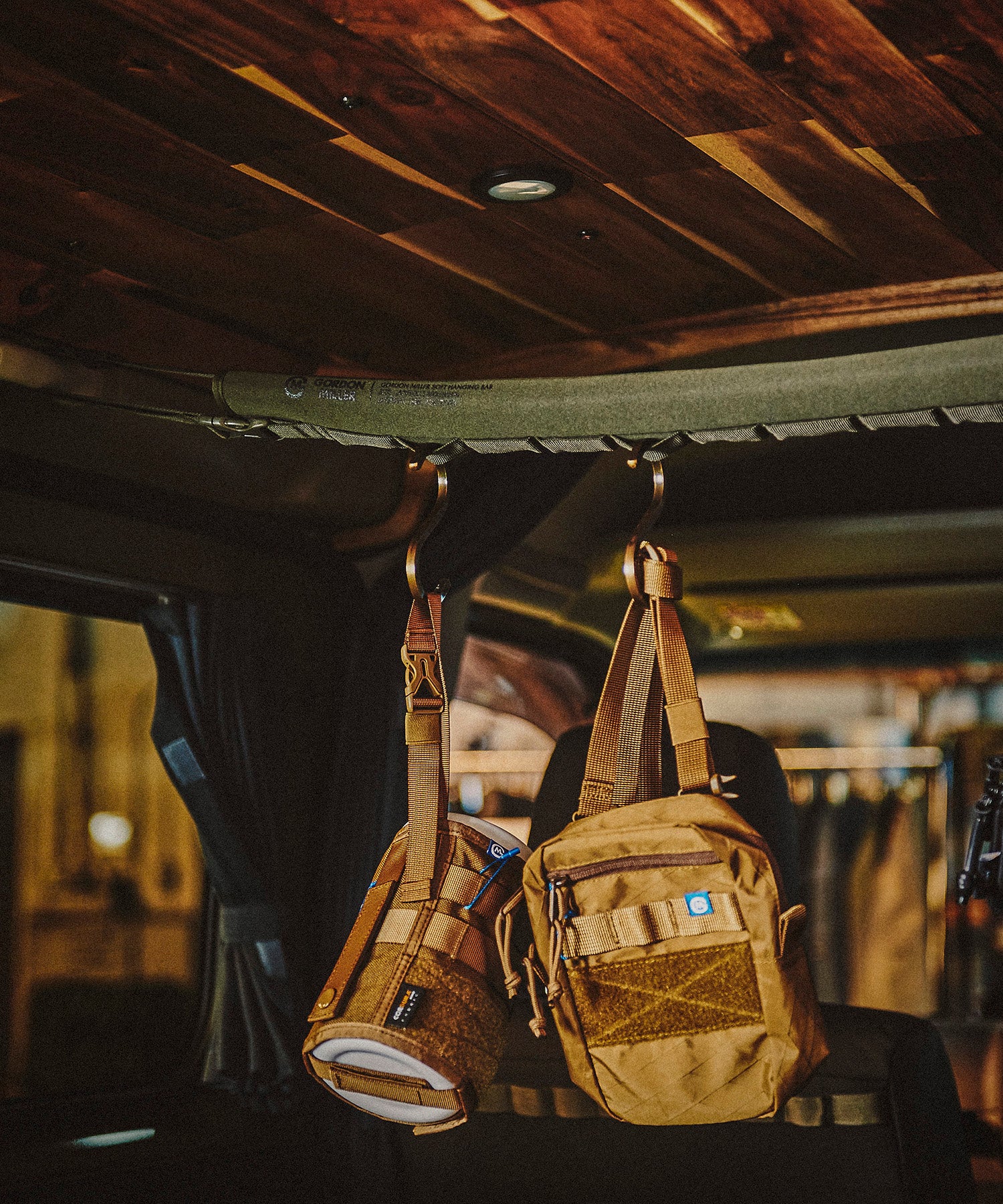 おしゃれ おすすめ カー用品 ソフト ハンギングバー 便利グッズ 収納 汎用