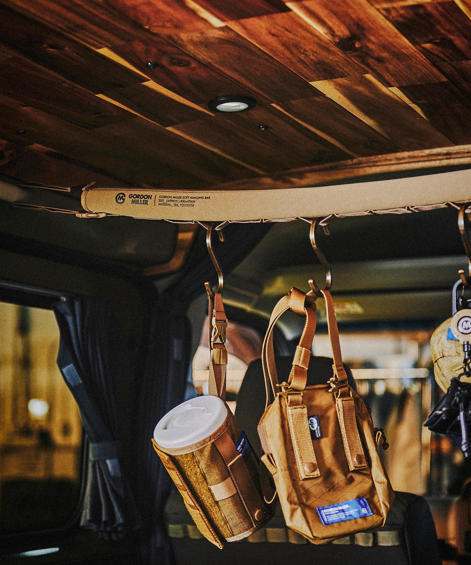 おしゃれ おすすめ カー用品 ソフト ハンギングバー 便利グッズ 収納 汎用