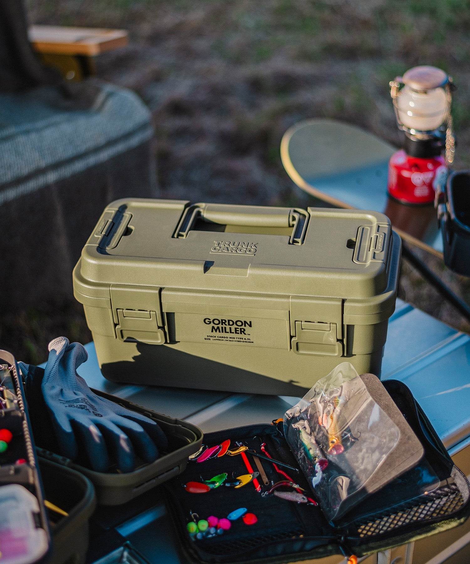 おしゃれ おすすめ 積み重ね フタ付き 収納ボックス スタック カーゴ ミッド 工具箱