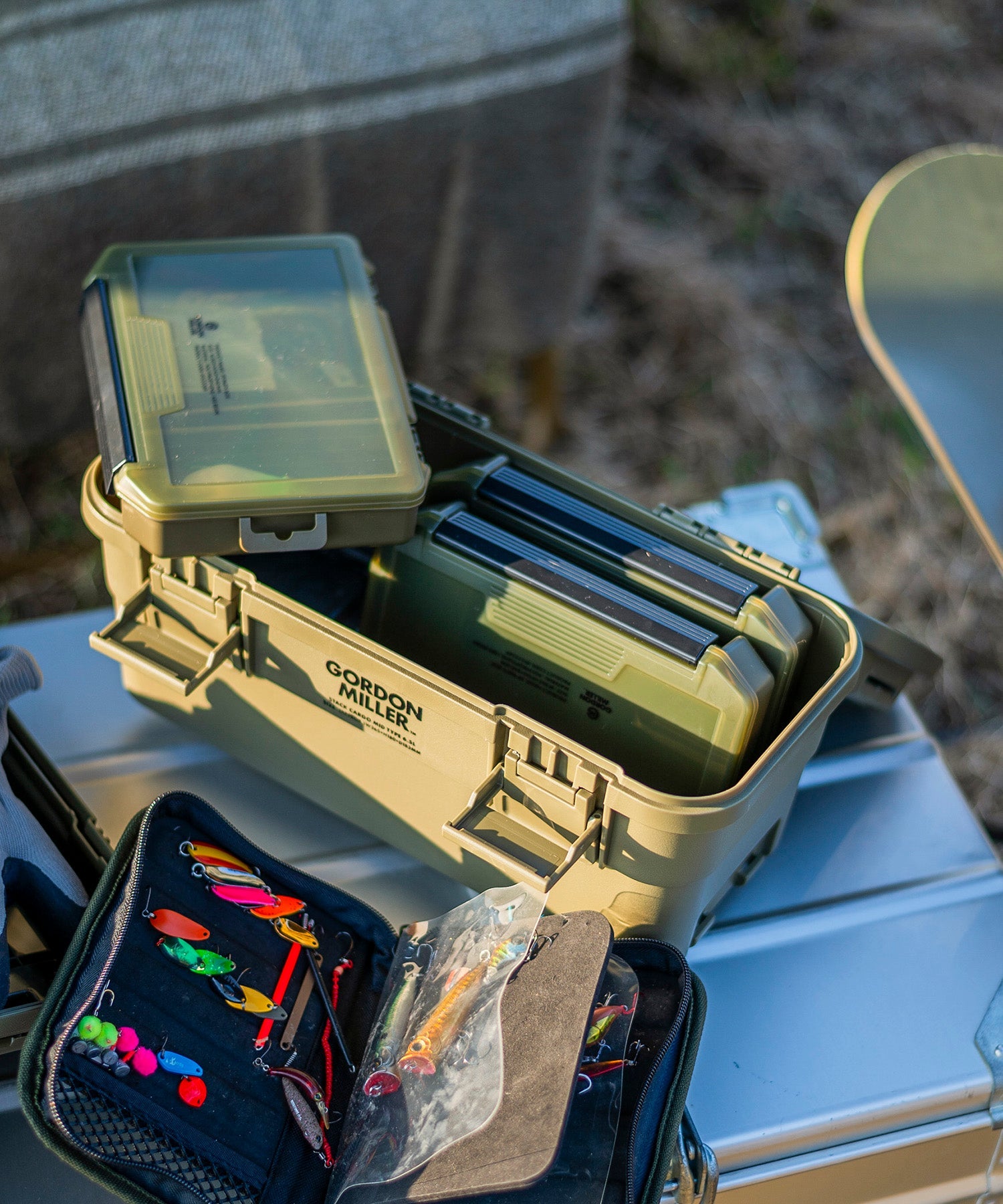 おしゃれ おすすめ 積み重ね フタ付き 収納ボックス スタック カーゴ ミッド 工具箱