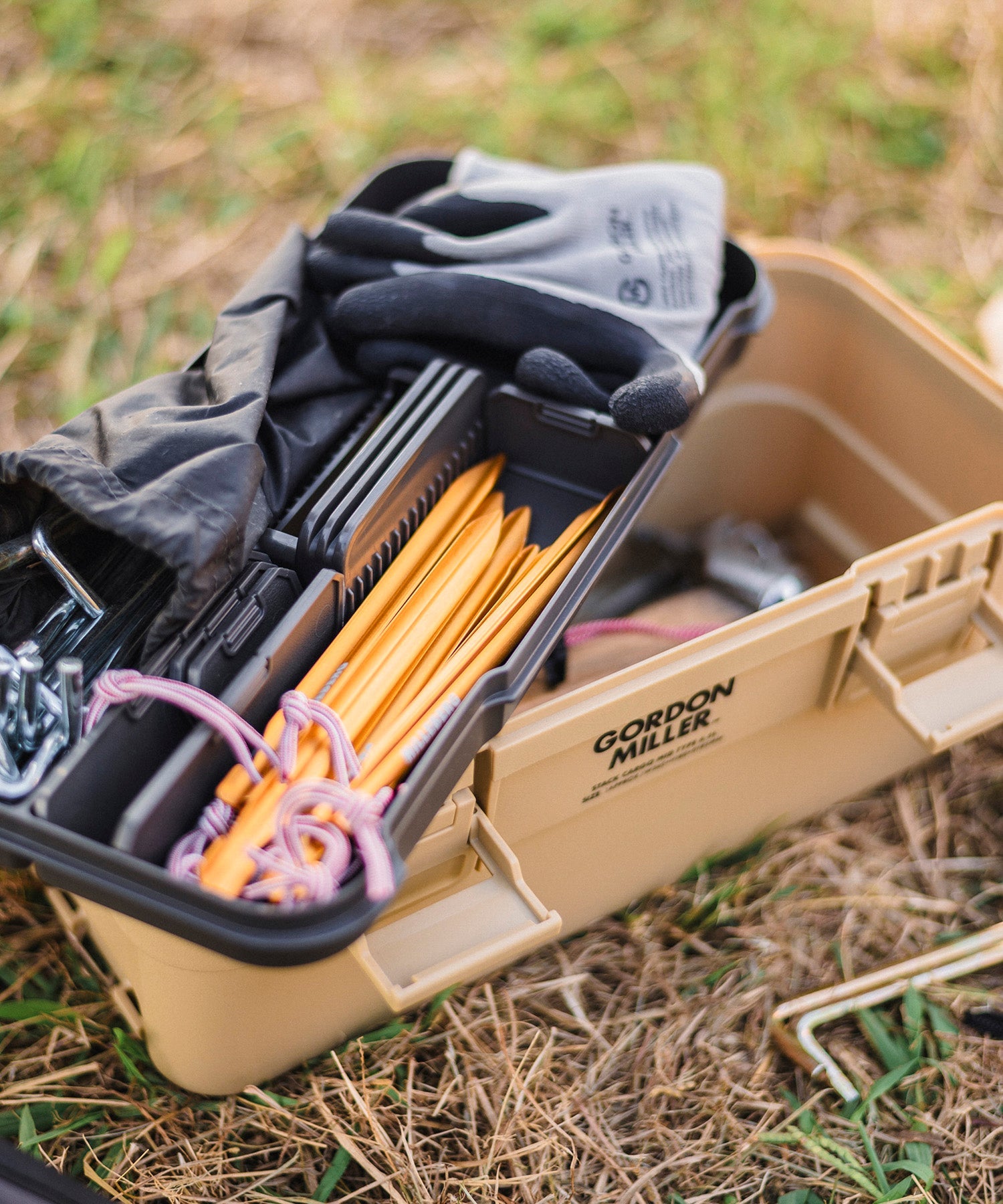 おしゃれ おすすめ 積み重ね フタ付き 収納ボックス スタック カーゴ ミッド 工具箱