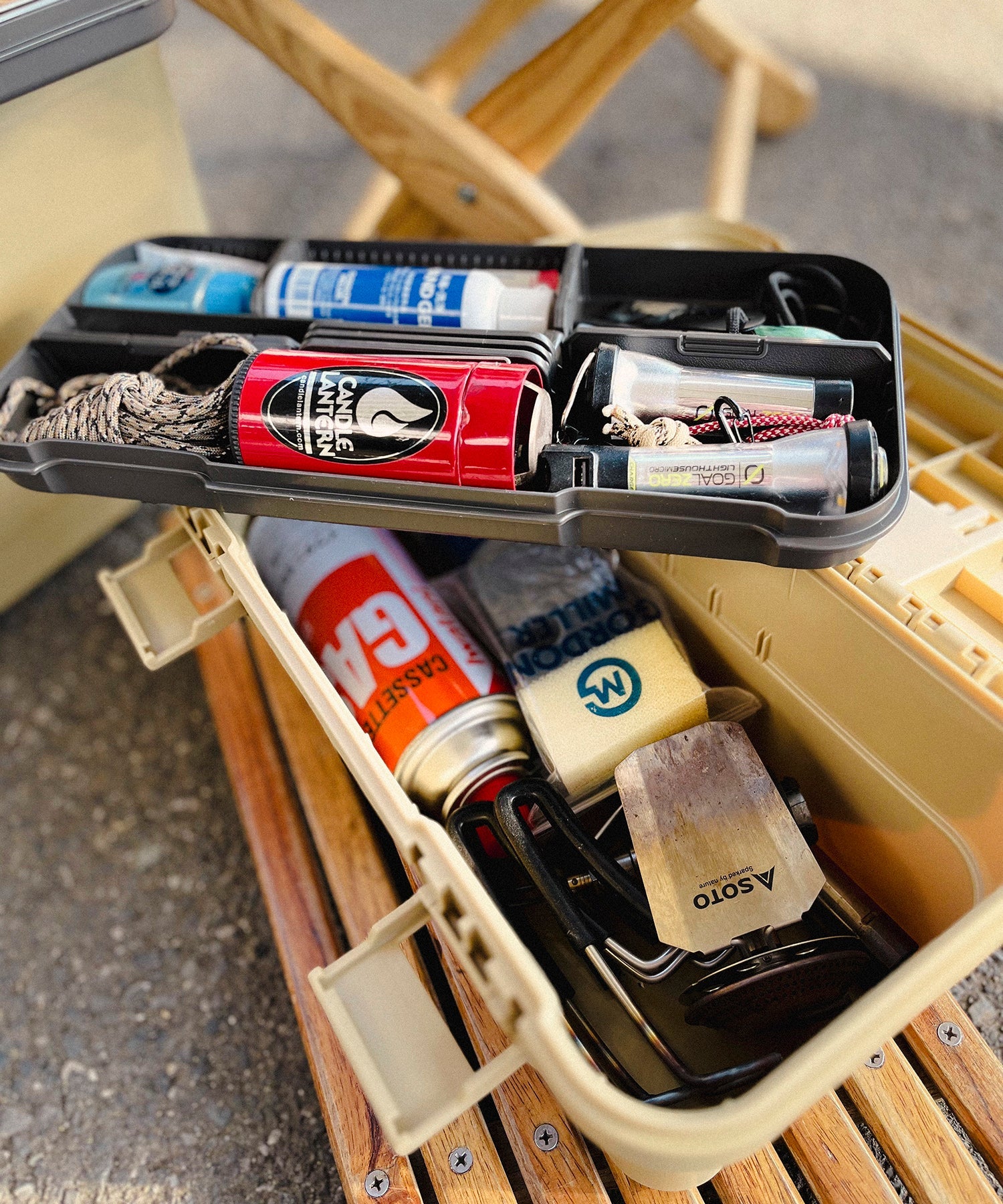 おしゃれ おすすめ 積み重ね フタ付き 収納ボックス スタック カーゴ ミッド 工具箱