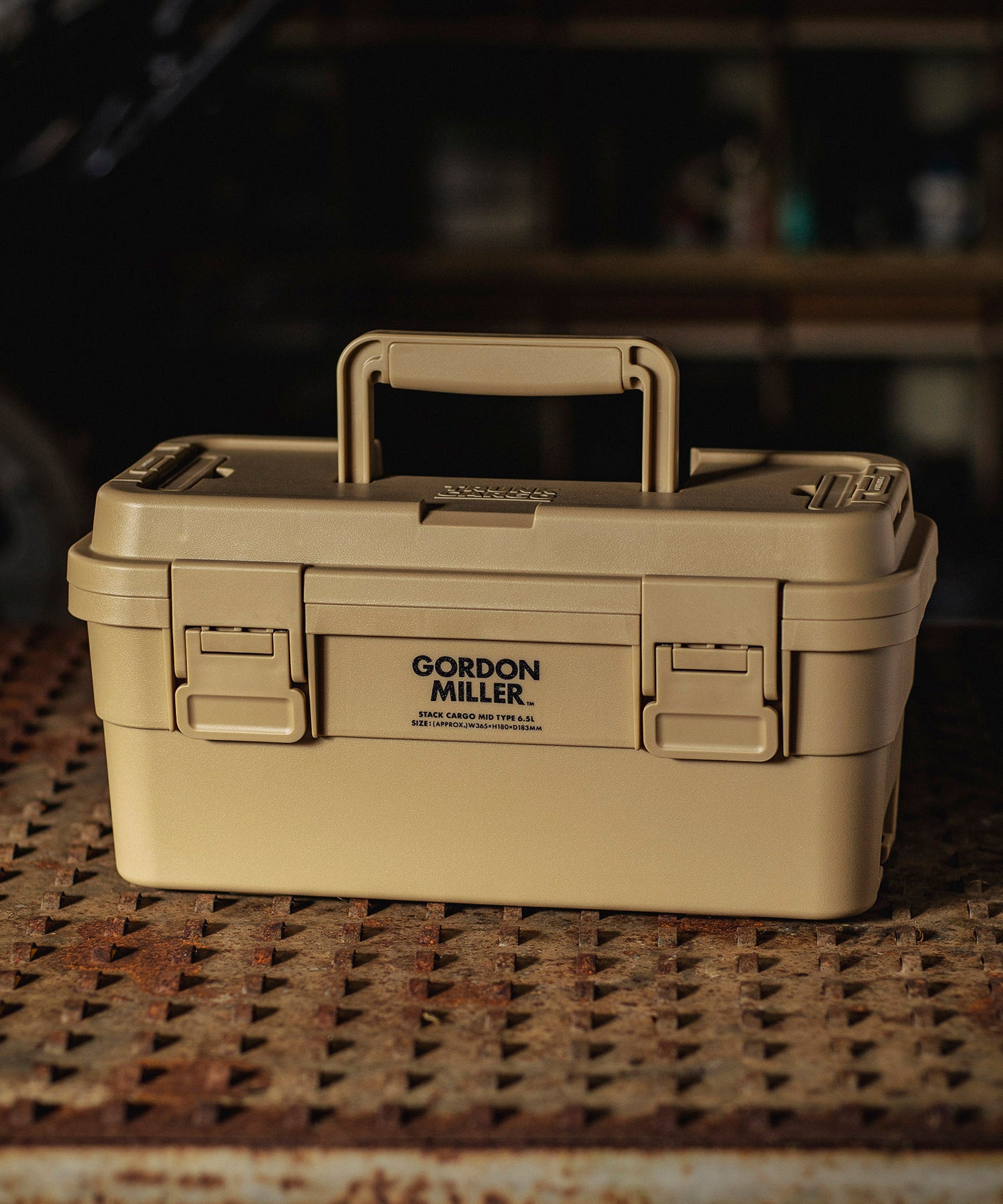 おしゃれ おすすめ 積み重ね フタ付き 収納ボックス スタック カーゴ ミッド 工具箱