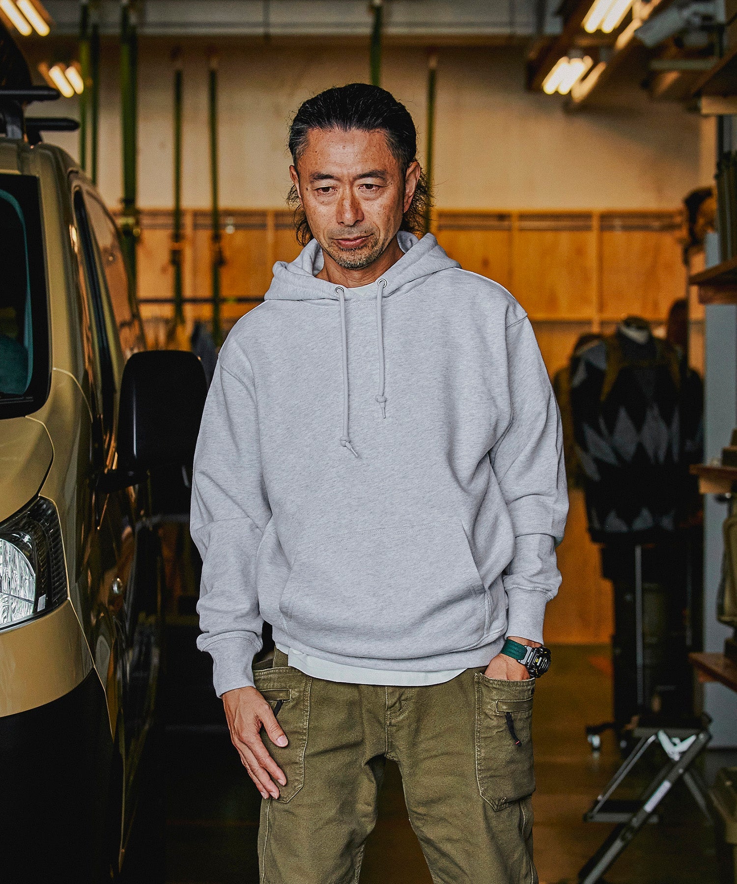 おしゃれ おすすめ ワークウェア ブランド スポンサープリント スウェット パーカー