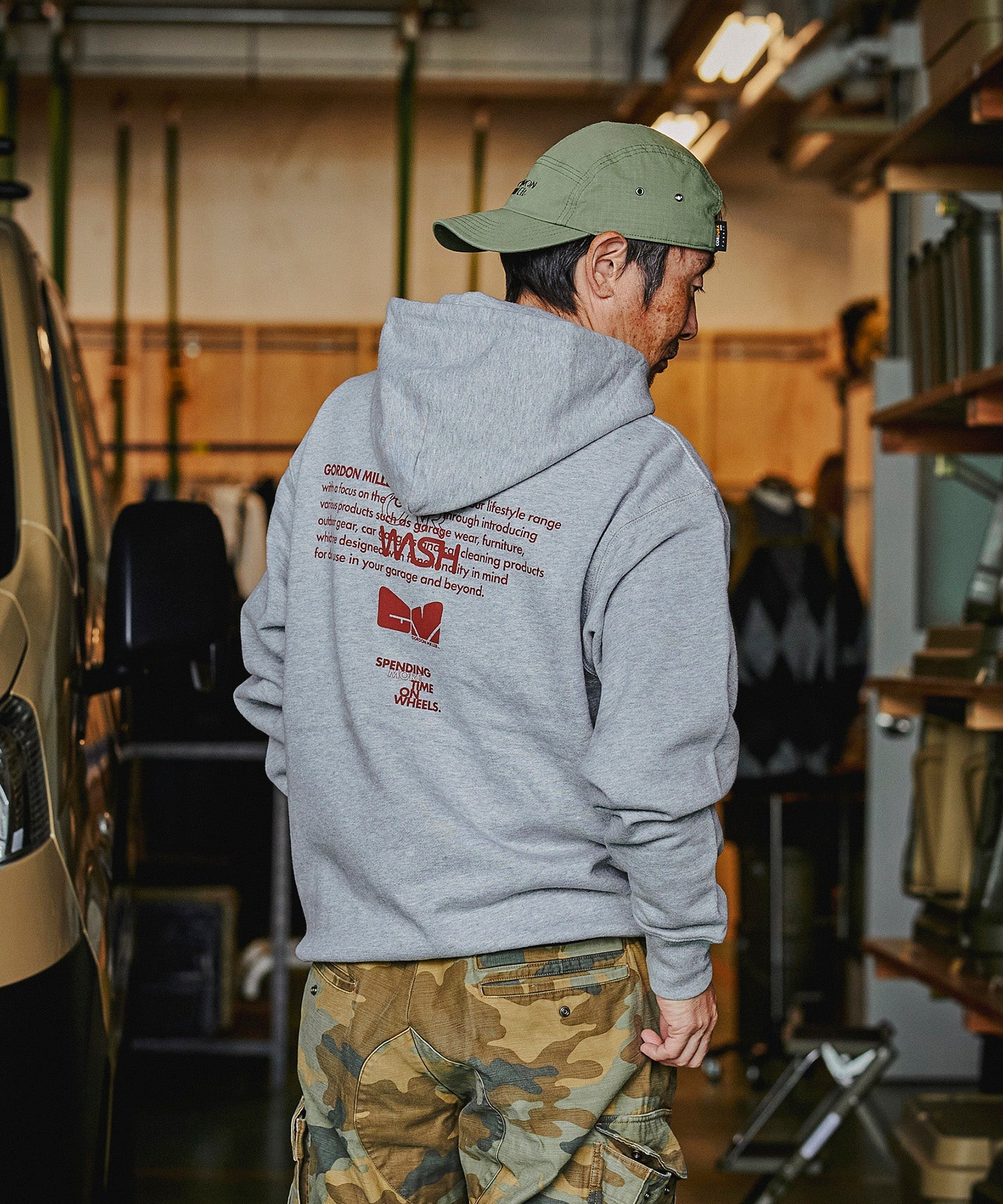 おしゃれ おすすめ ワークウェア ブランド スポンサープリント スウェット パーカー